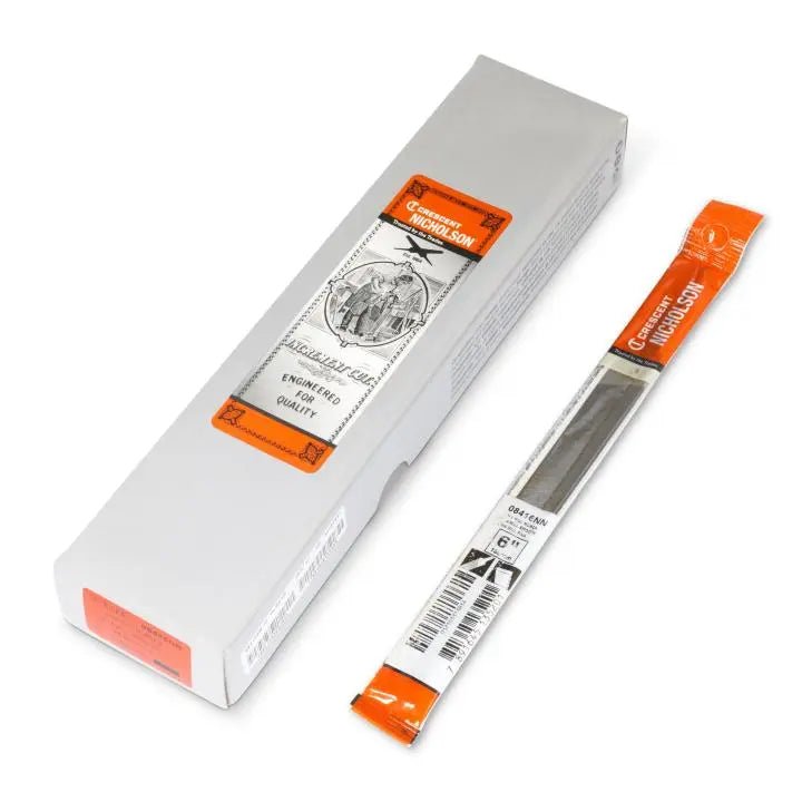 NICHOLSON Mill Single Cut Smooth File, 6 in - GW 08416NN NICHOLSON
