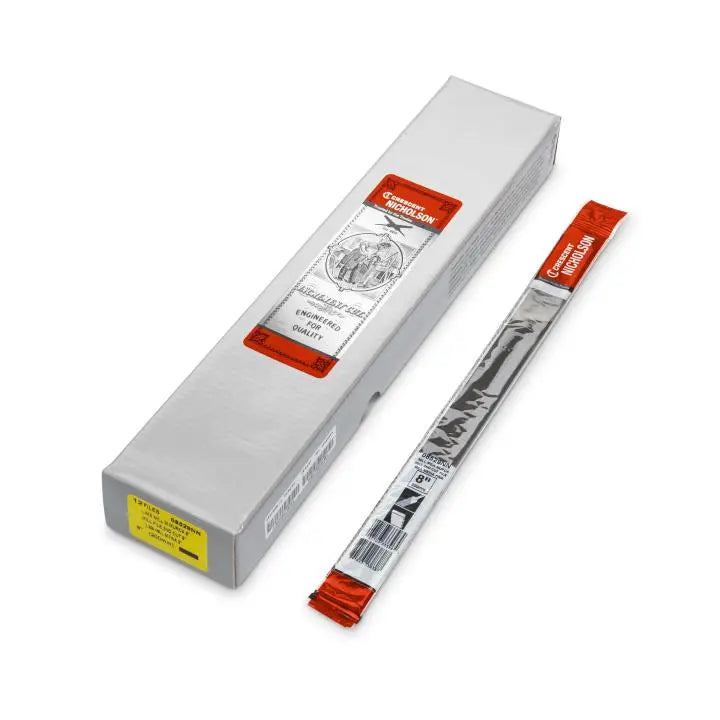NICHOLSON Mill Single Cut Second File, 8 in - GW 08529NN NICHOLSON