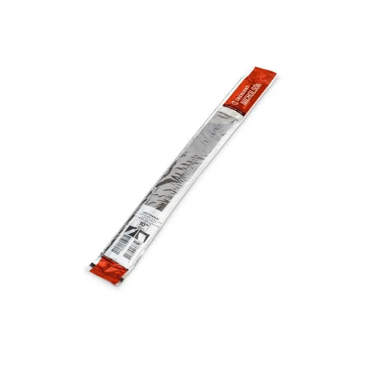 NICHOLSON Mill Single Cut Smooth File, 10 in - GW 08704NN NICHOLSON