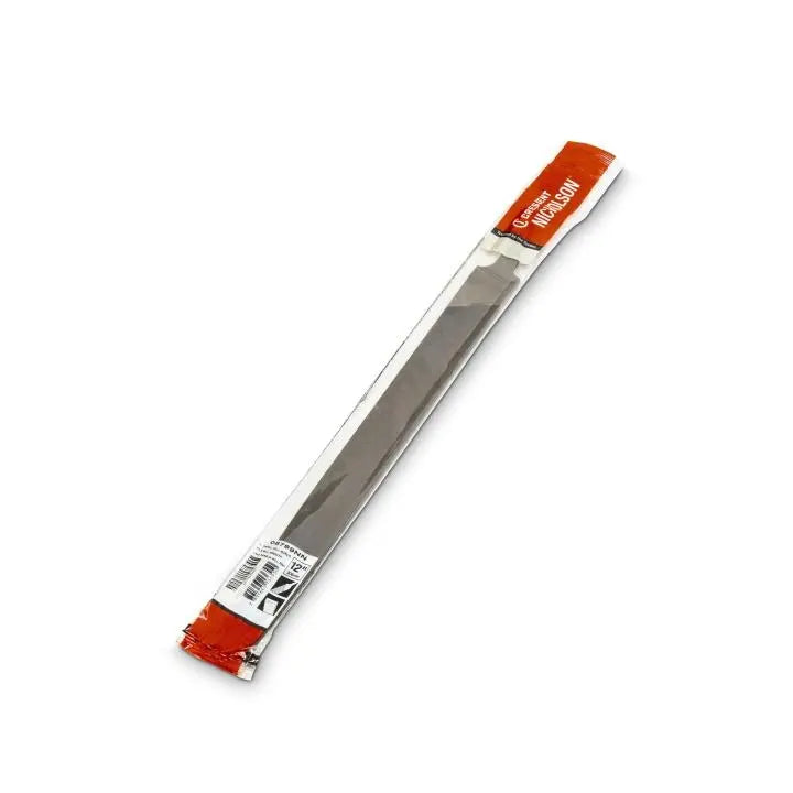NICHOLSON Mill Single Cut Smooth File, 12 in - GW 08799NN NICHOLSON