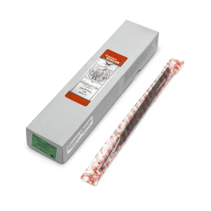 NICHOLSON Triangle Single Cut Regular Taper File, 6 in - GW 13807MN NICHOLSON
