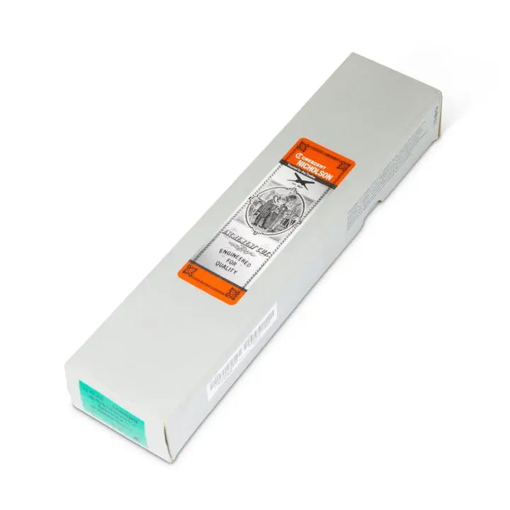 NICHOLSON Triangle Single Cut Slim Taper File, 7 in - GW 14255MN NICHOLSON