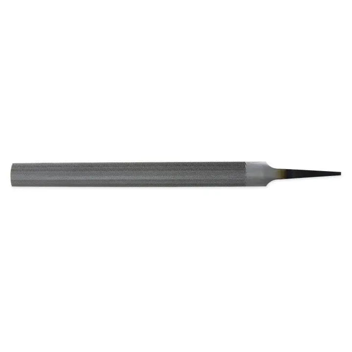 NICHOLSON Half Round Double Cut Smooth File, 6 in - GW 04861N NICHOLSON