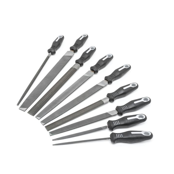 NICHOLSON Set of 9 Maintenance File with Ergonomic Handles, 6 in, 8 in, 10 in and 12 in - GW 22030HNNN