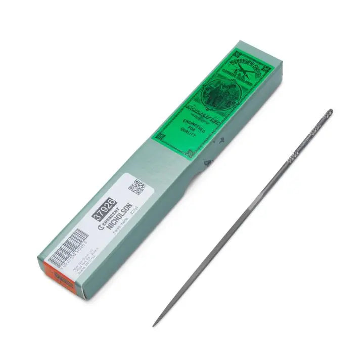 NICHOLSON Number 2 Cut Square Needle File, 6-1/4 in - GW 37926 NICHOLSON