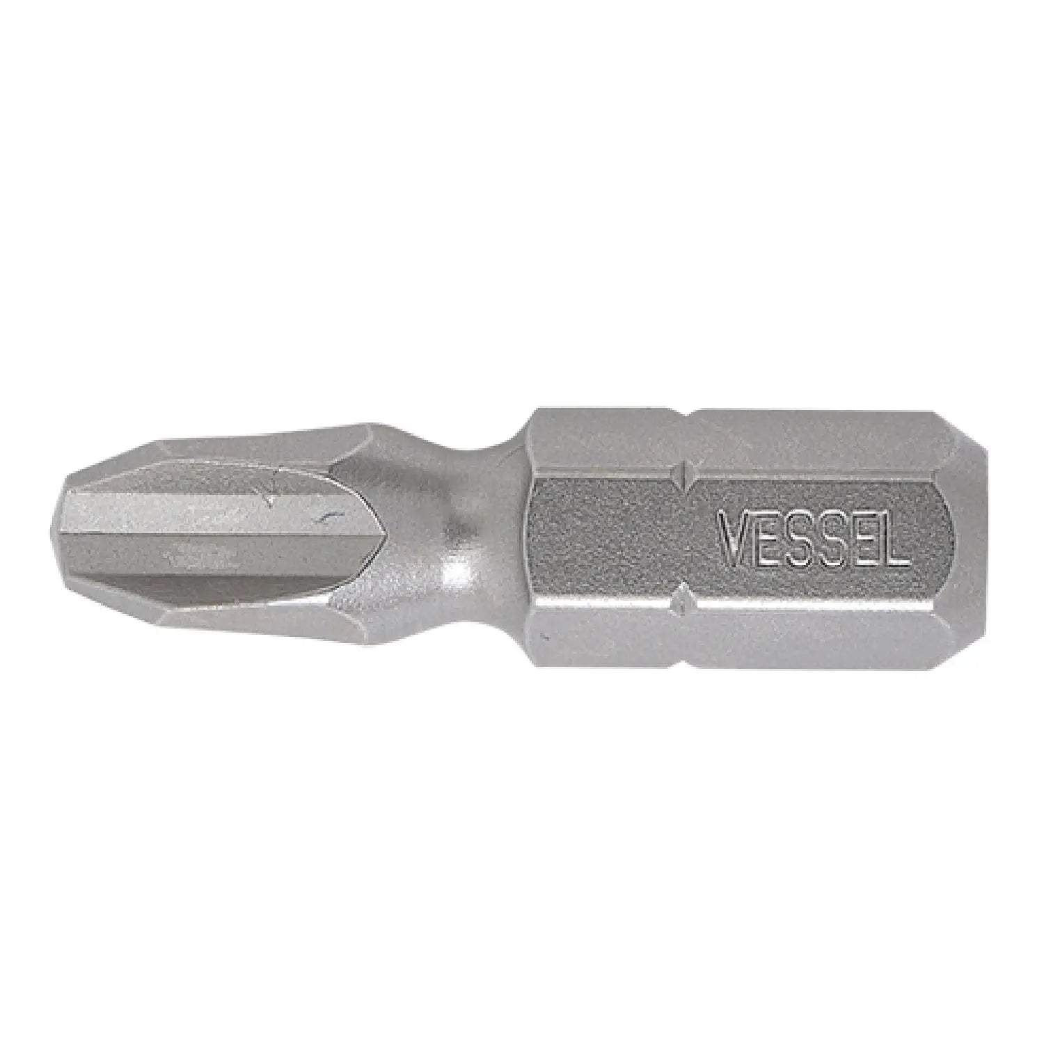 Vessel Tools Set of 25 Neck Torsion Insert Bit No. NT, PH3 x 25.4mm - VL NTPH3254P25K Vessel Tools
