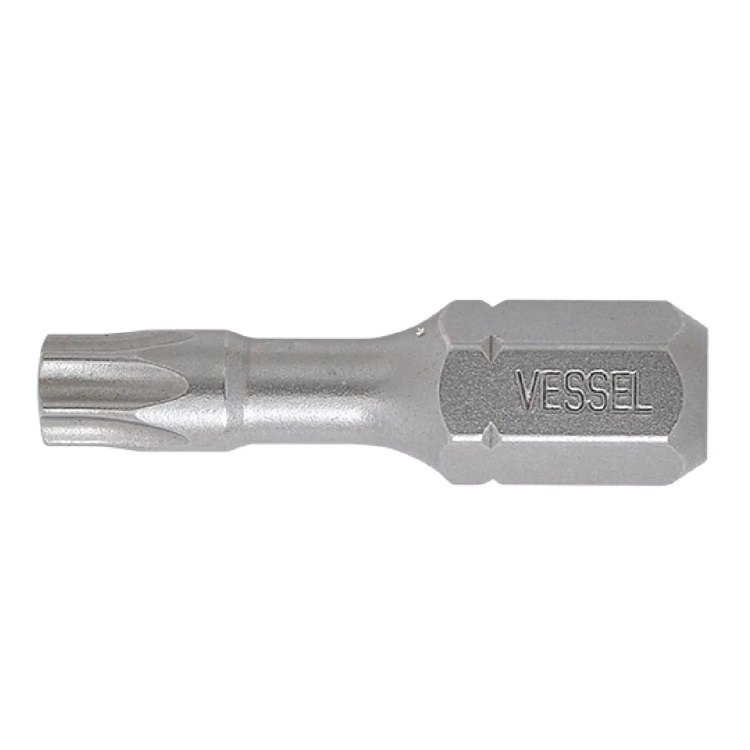 Vessel Tools Set of 25 Neck Torsion Insert Bit No. NT, T25 x 25.4mm - VL NTTX25254P25K Vessel Tools