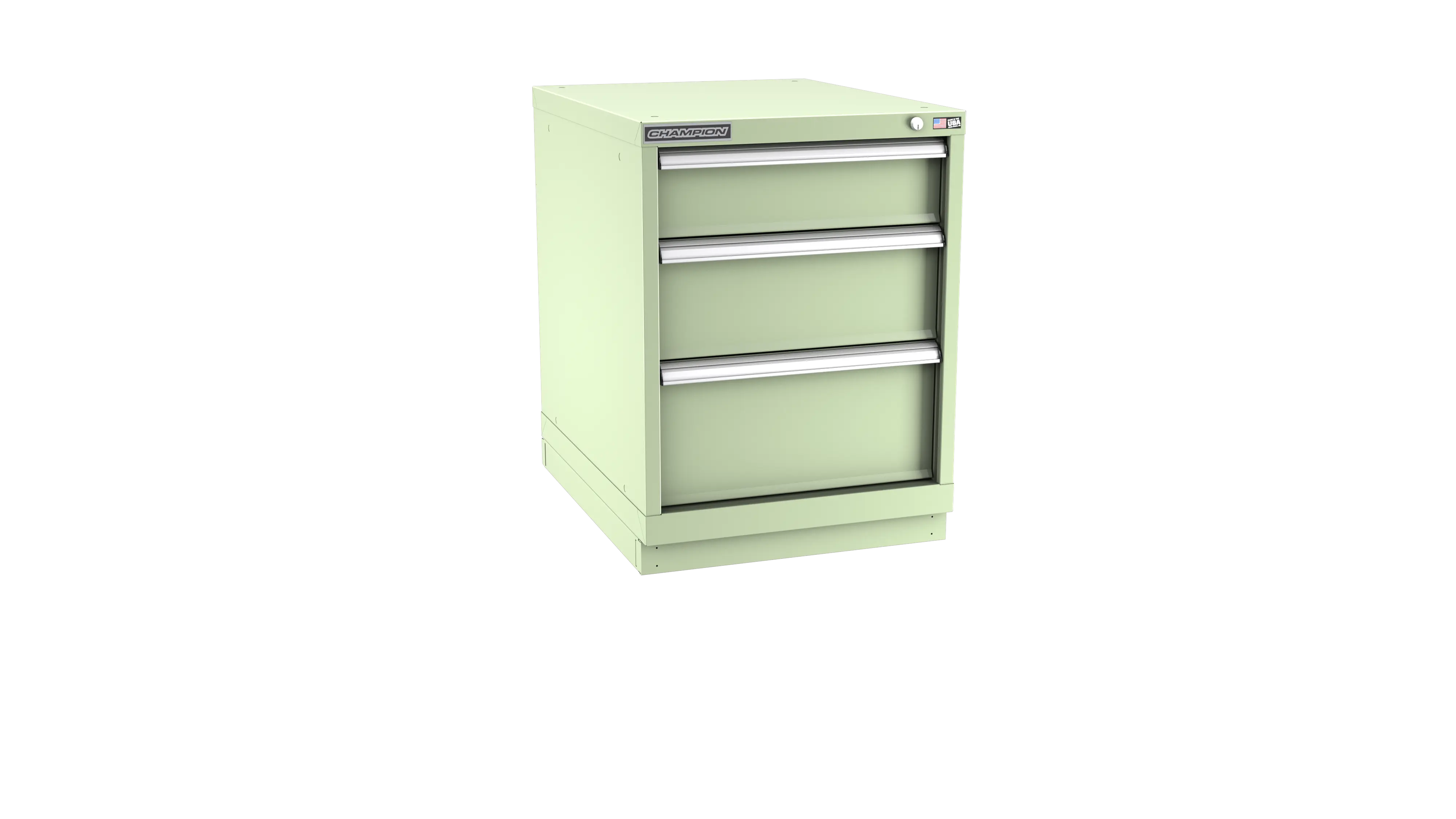 Champion Tool 3-Drawer Modular Cabinet, 22-3/16 W x 29-7/8 H x 28-1/2 D in - CM NW1200-0301-ILC-FTB Champion Tool Storage