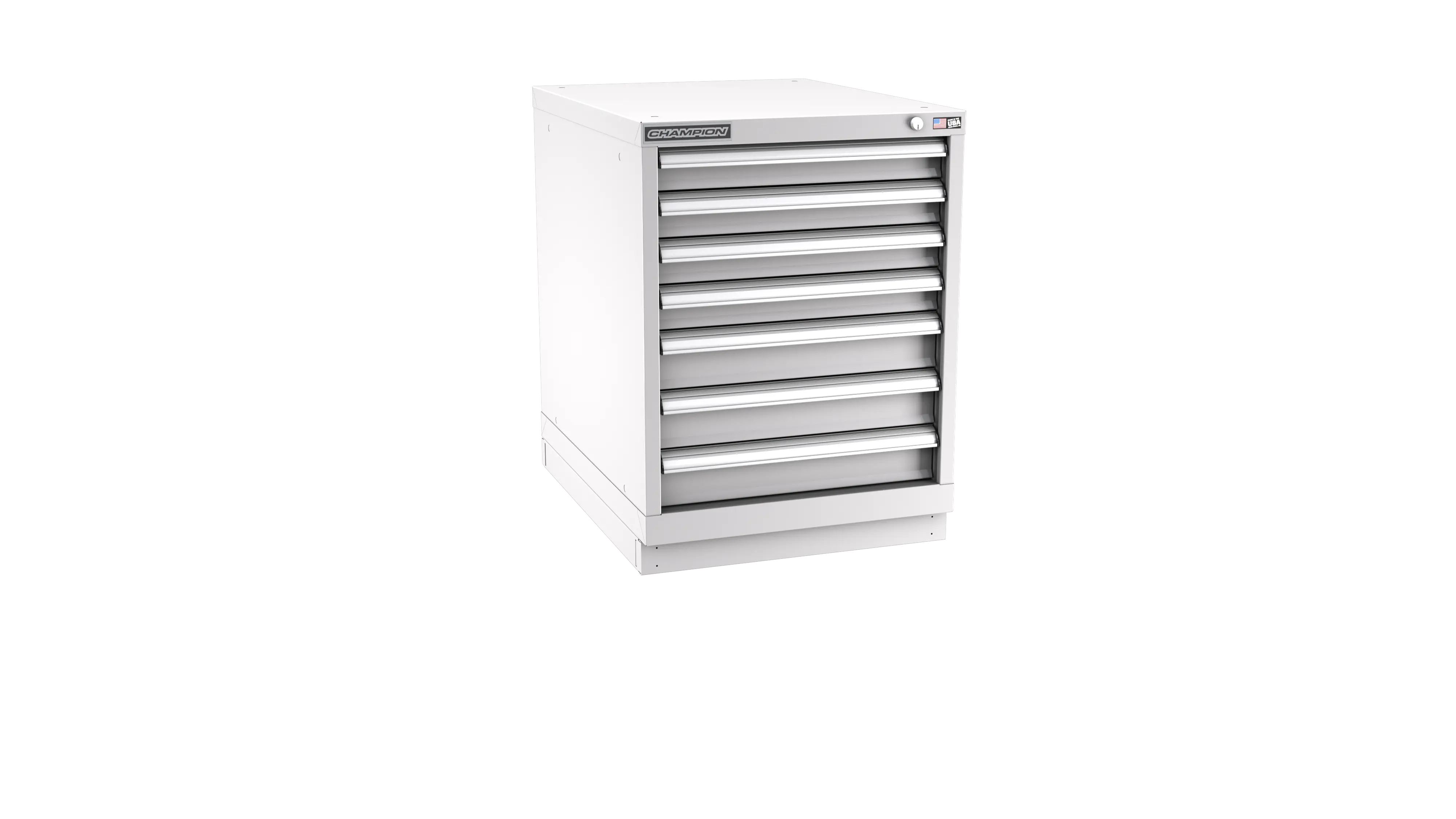 Champion Tool 7-Drawer Modular Cabinet, 22-3/16 W x 29-7/8 H x 28-1/2 D in - CM NW1200-0701-ILC-FTB Champion Tool Storage
