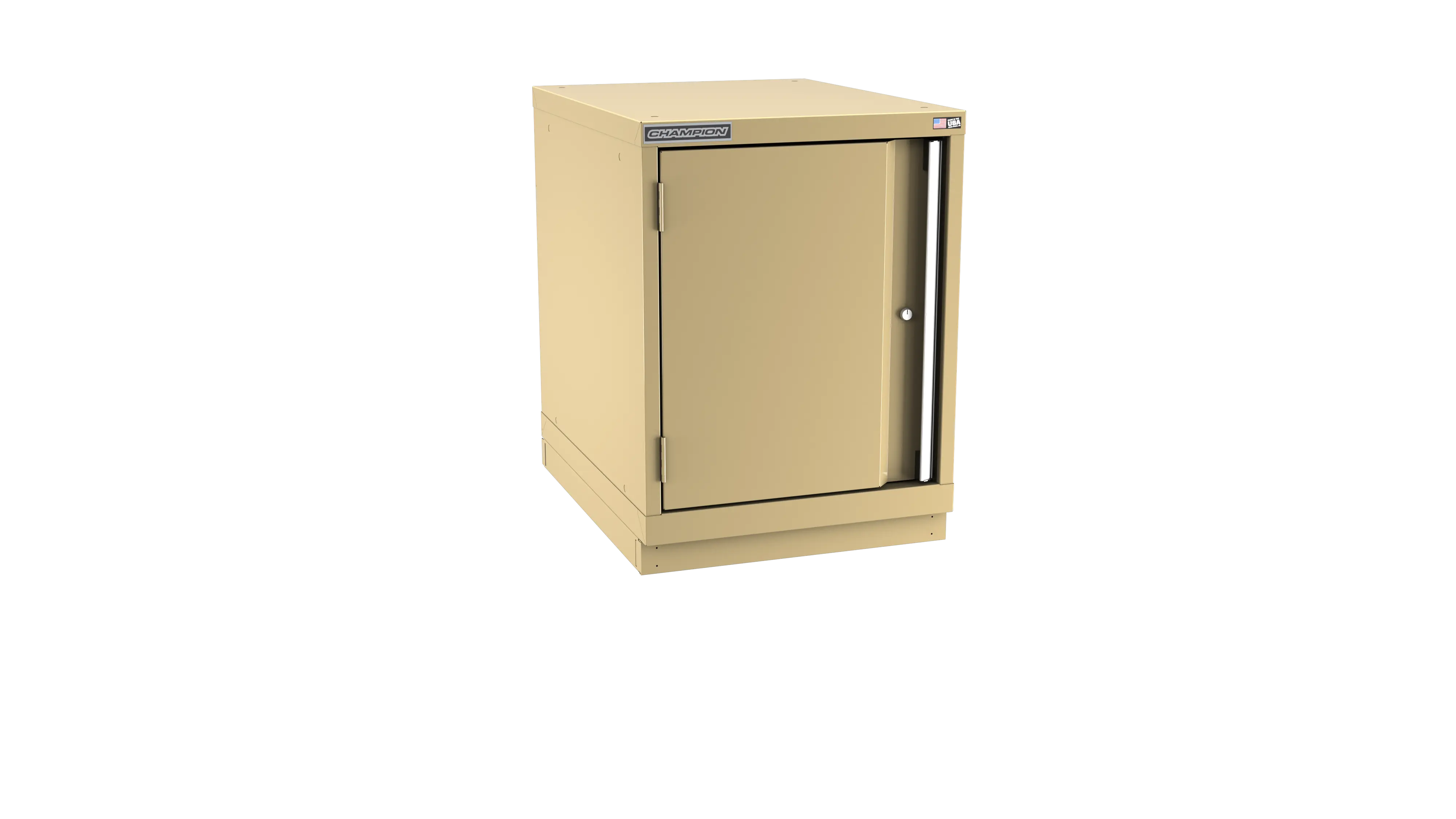 Champion Tool 1-Door Modular Cabinet, 22-3/16 W x 29-7/8 H x 28-1/2 D in - CM NW1200-FDIL-FTB Champion Tool Storage