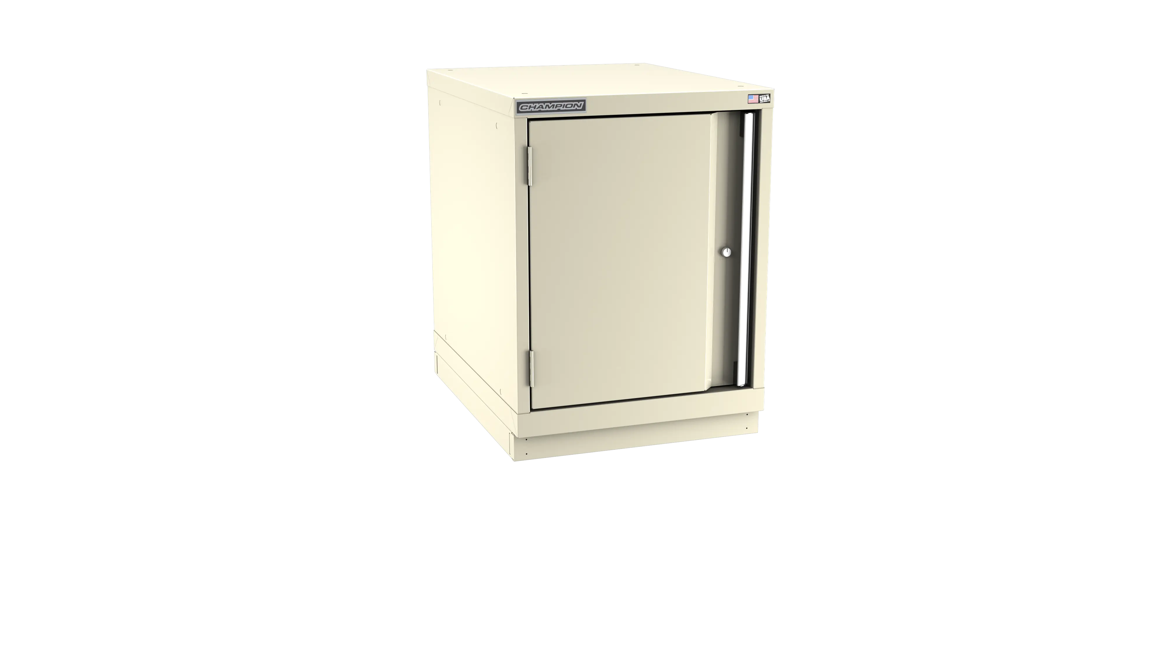 Champion Tool 1-Door Modular Cabinet, 22-3/16 W x 29-7/8 H x 28-1/2 D in - CM NW1200-FDIL-FTB Champion Tool Storage