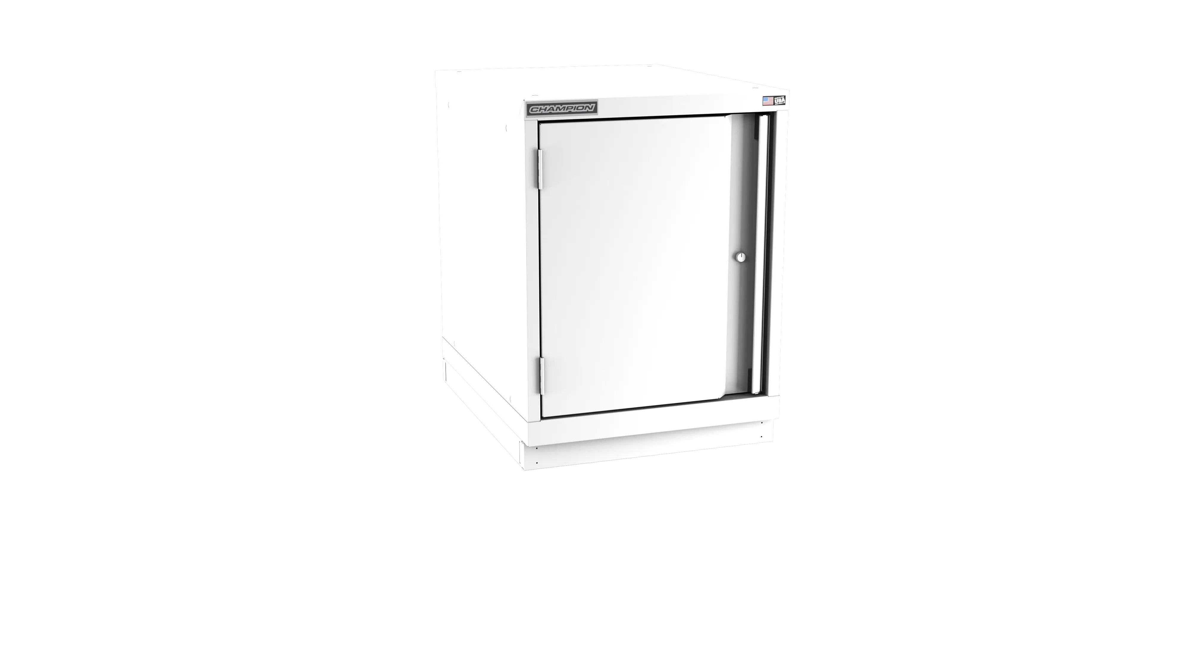 Champion Tool 1-Door Modular Cabinet, 22-3/16 W x 29-7/8 H x 28-1/2 D in - CM NW1200-FDIL-FTB Champion Tool Storage