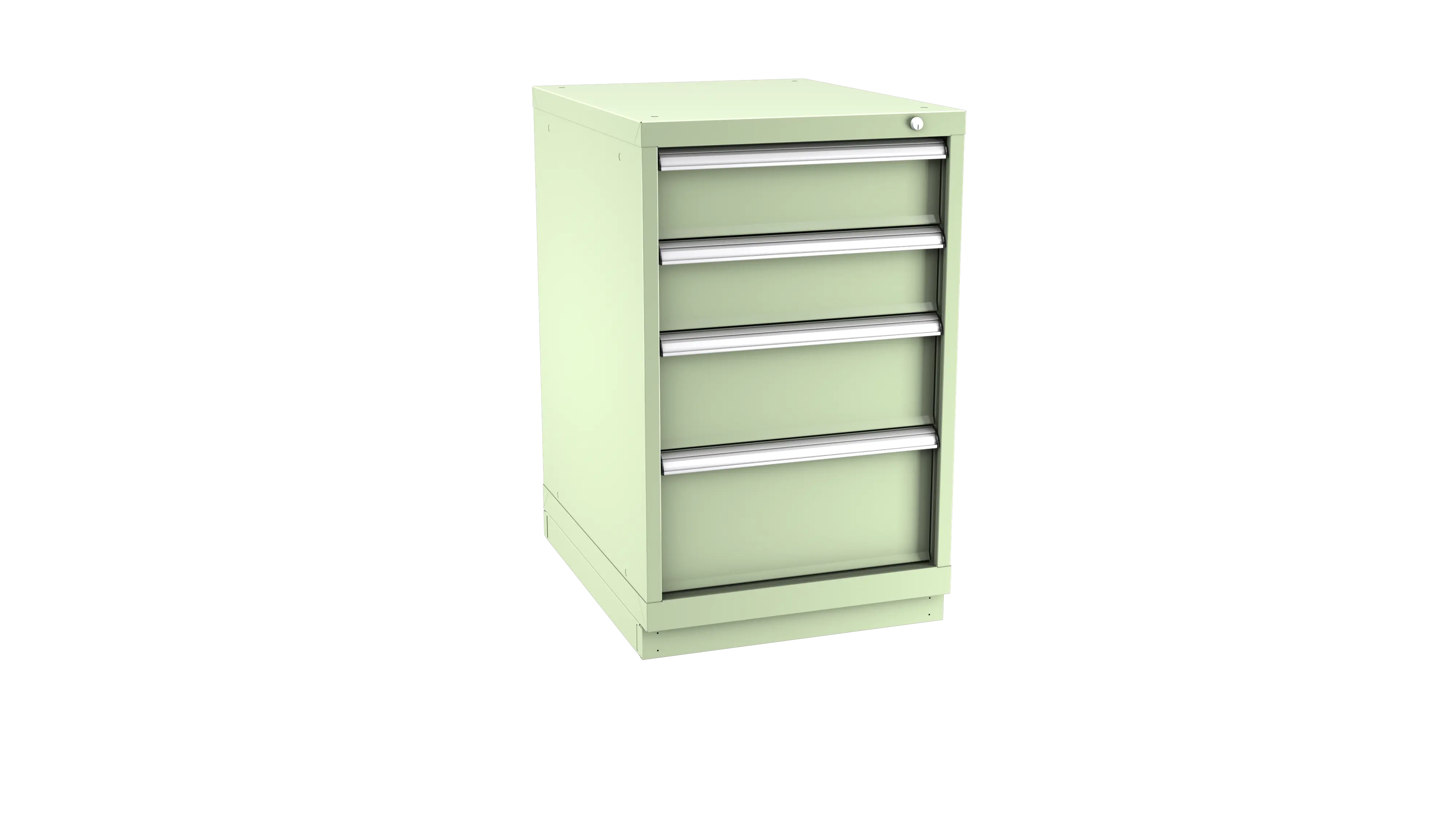 Champion Tool 4-Drawer Metal Modular Storage Cabinet with 29 Internal Compartments, 22-3/16 W x 35-7/8 H x 28-1/2 D in - CM NW1500-0402-ILC-FTB Champion Tool Storage