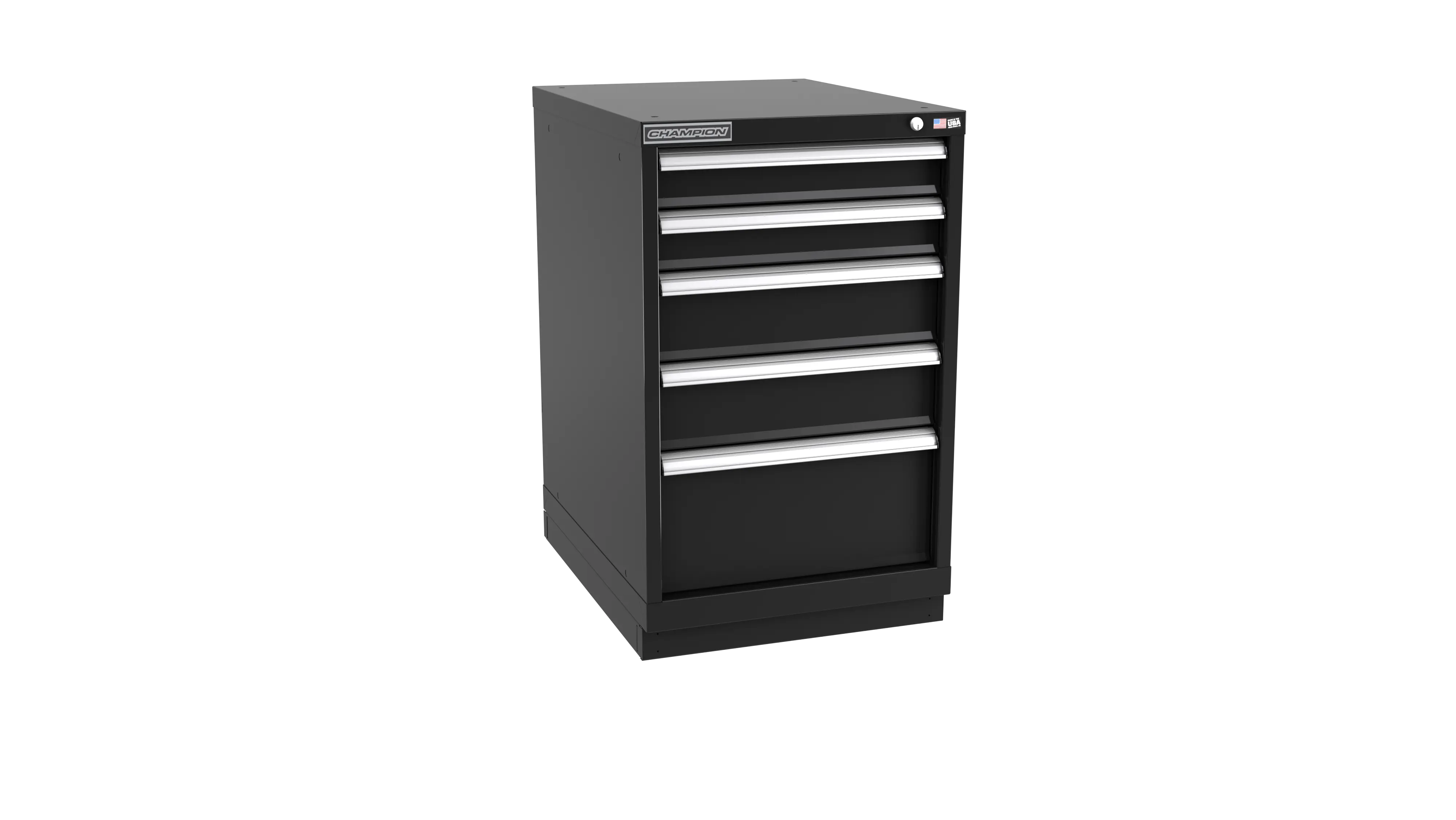 Champion Tool 5-Drawer Modular Cabinet, 22-3/16 W x 35-7/8 H x 28-1/2 D in - CM NW1500-0501-ILC-FTB Champion Tool Storage
