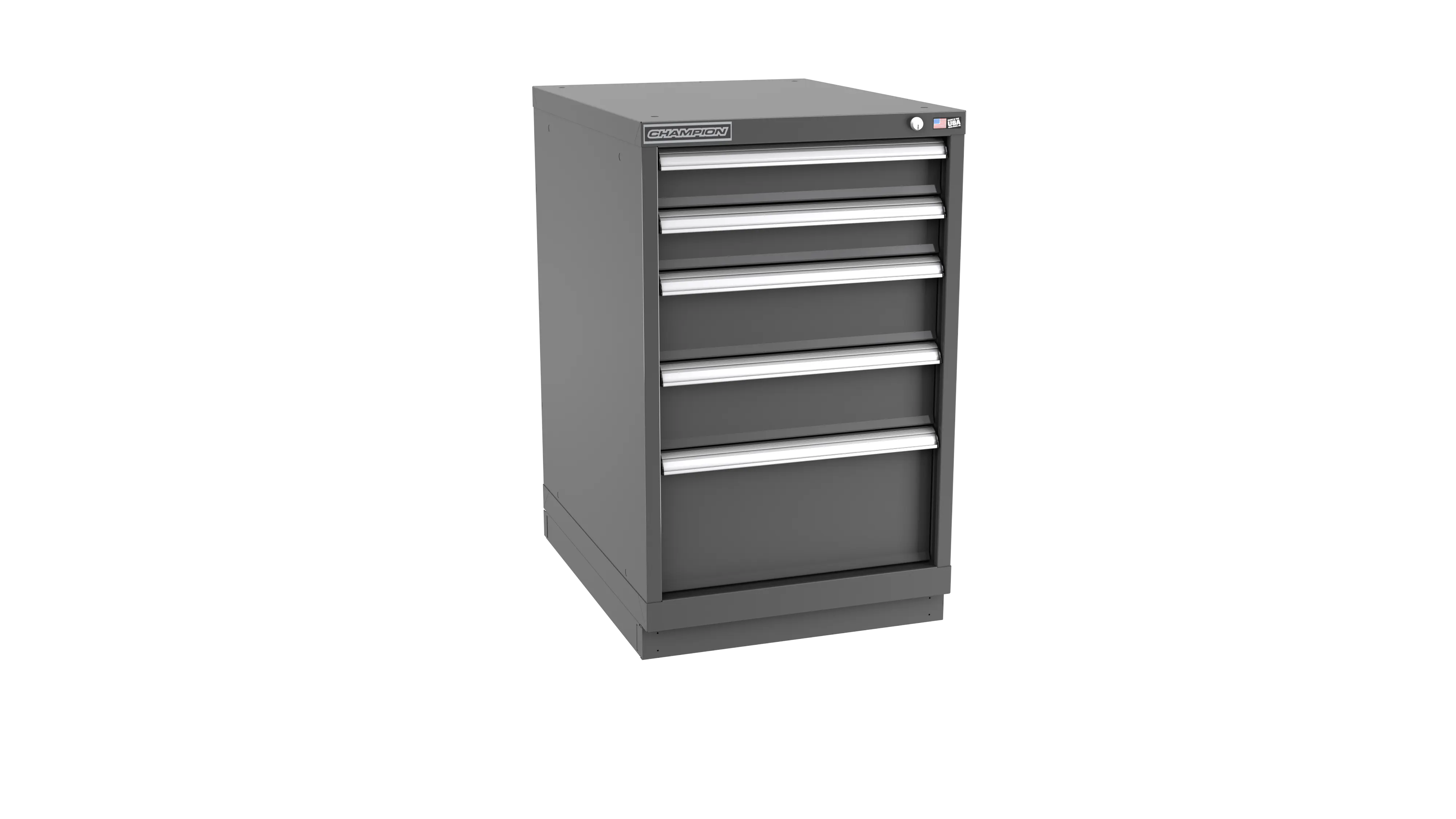Champion Tool 5-Drawer Modular Cabinet, 22-3/16 W x 35-7/8 H x 28-1/2 D in - CM NW1500-0501-ILC-FTB Champion Tool Storage