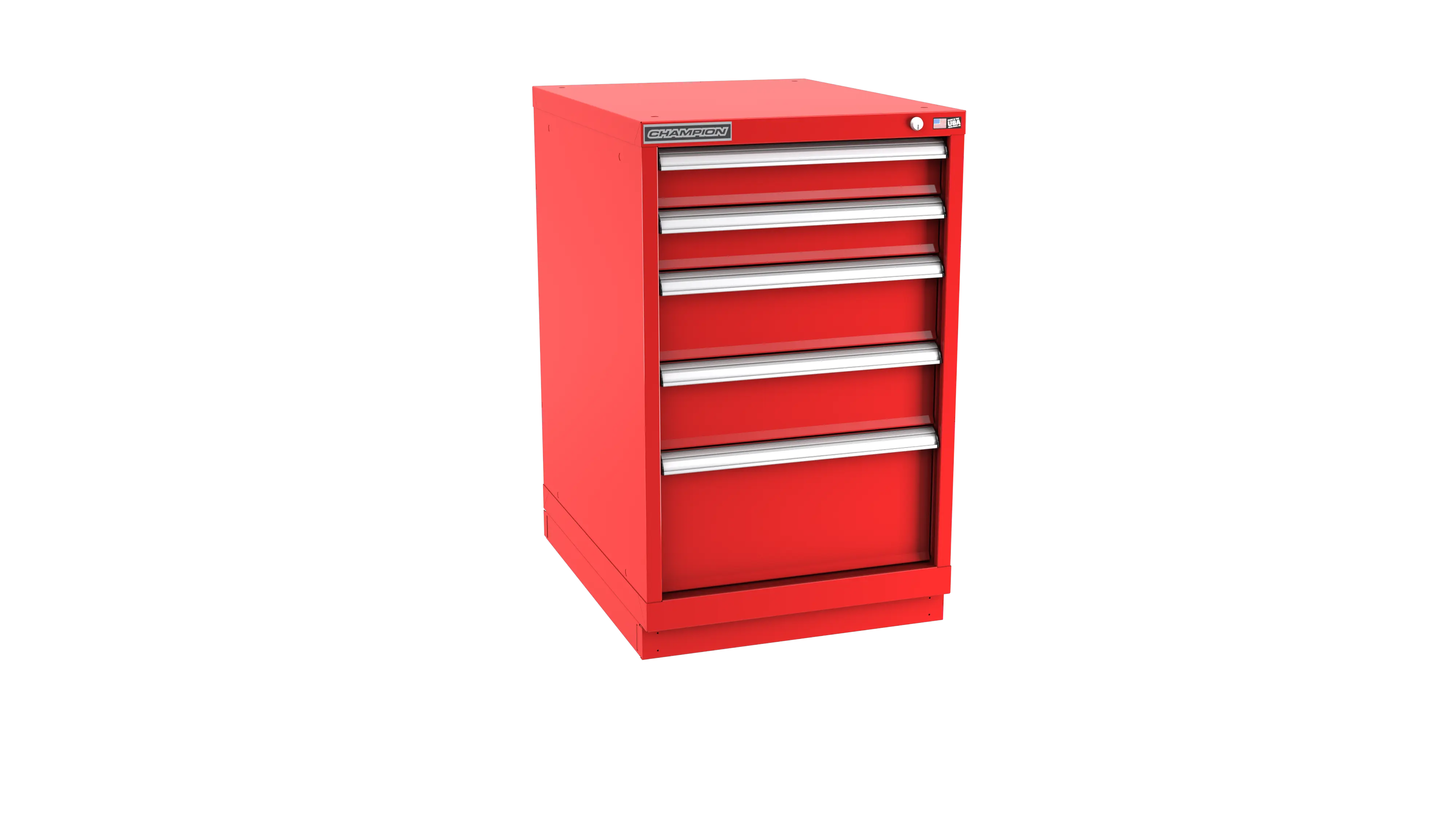 Champion Tool 5-Drawer Modular Cabinet, 22-3/16 W x 35-7/8 H x 28-1/2 D in - CM NW1500-0501-ILC-FTB Champion Tool Storage