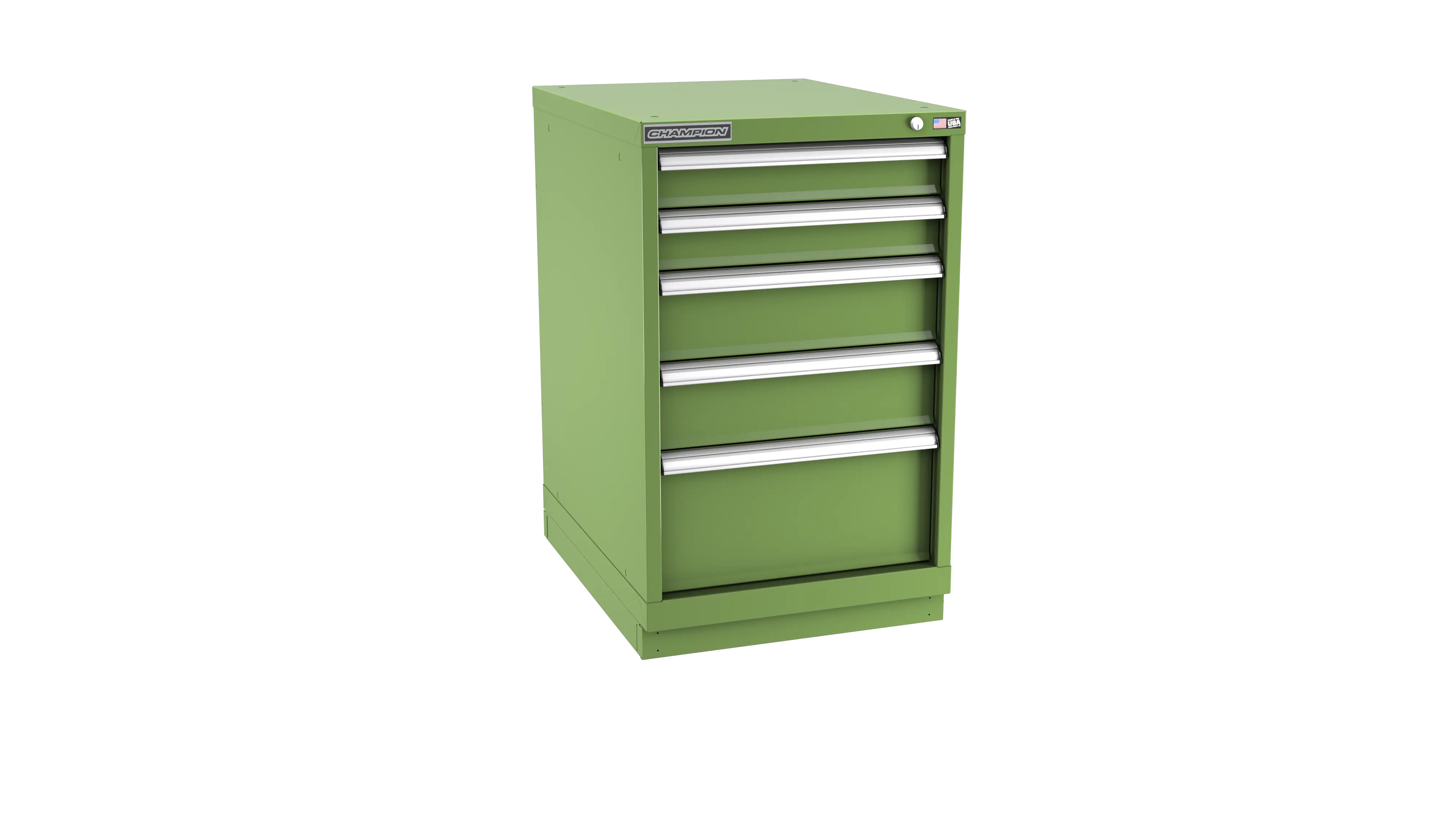 Champion Tool 5-Drawer Modular Cabinet, 22-3/16 W x 35-7/8 H x 28-1/2 D in - CM NW1500-0501-ILC-FTB Champion Tool Storage