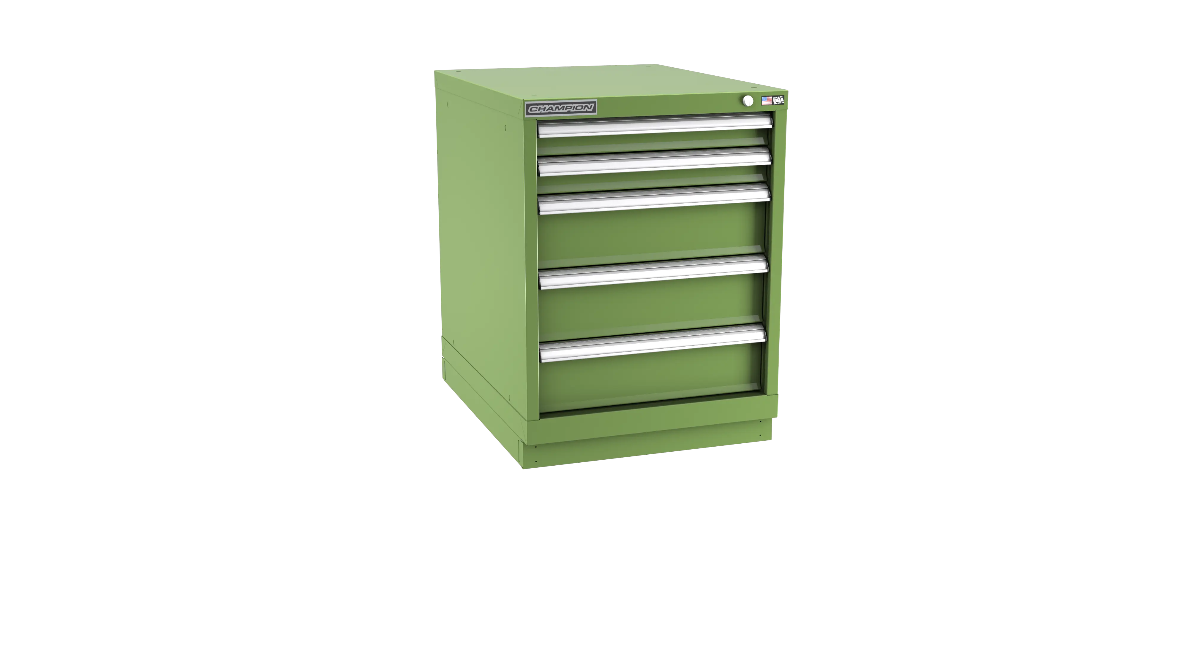 Champion Tool 5-Drawer Metal Modular Storage Cabinet with 42 Internal Compartments, 22-3/16 W x 29-7/8 H x 22-1/2 D in - CM NWS1200-0501-ILC-FTB Champion Tool Storage