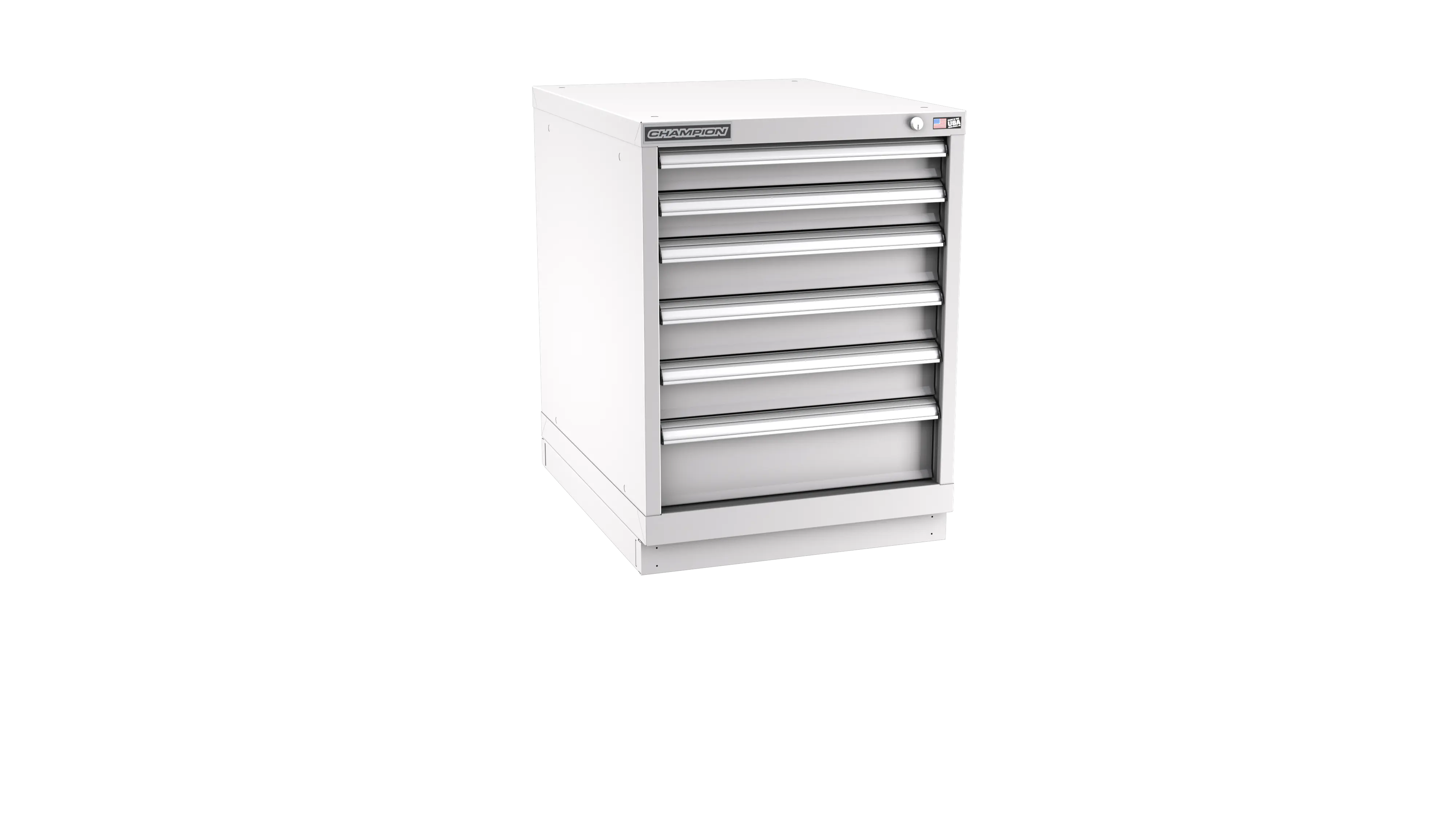 Champion Tool 6-Drawer Modular Cabinet, 22-3/16 W x 29-7/8 H x 22-1/2 D in - CM NWS1200-0601-ILC-FTB Champion Tool Storage