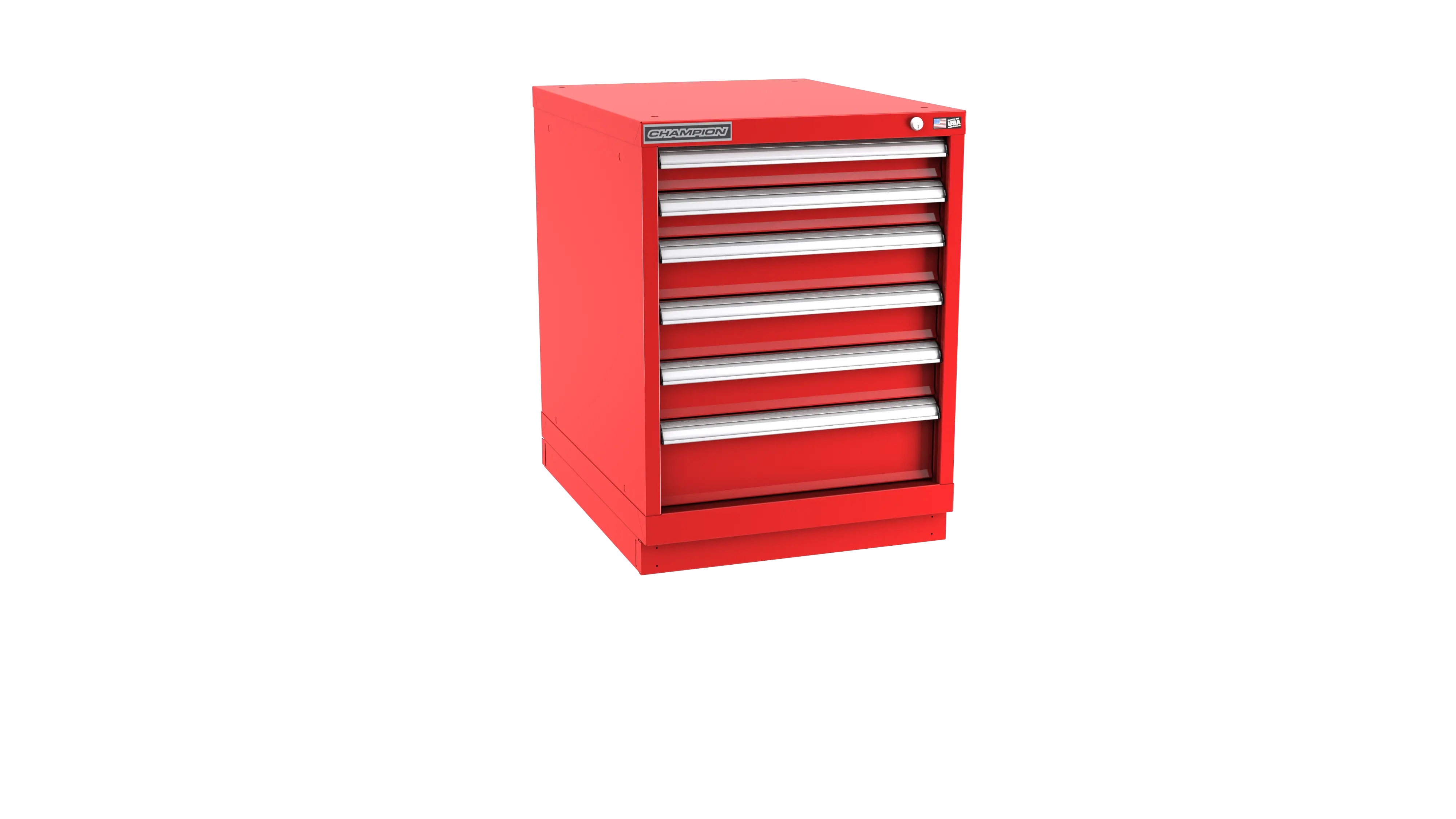 Champion Tool 6-Drawer Modular Cabinet, 22-3/16 W x 29-7/8 H x 22-1/2 D in - CM NWS1200-0601-ILC-FTB Champion Tool Storage