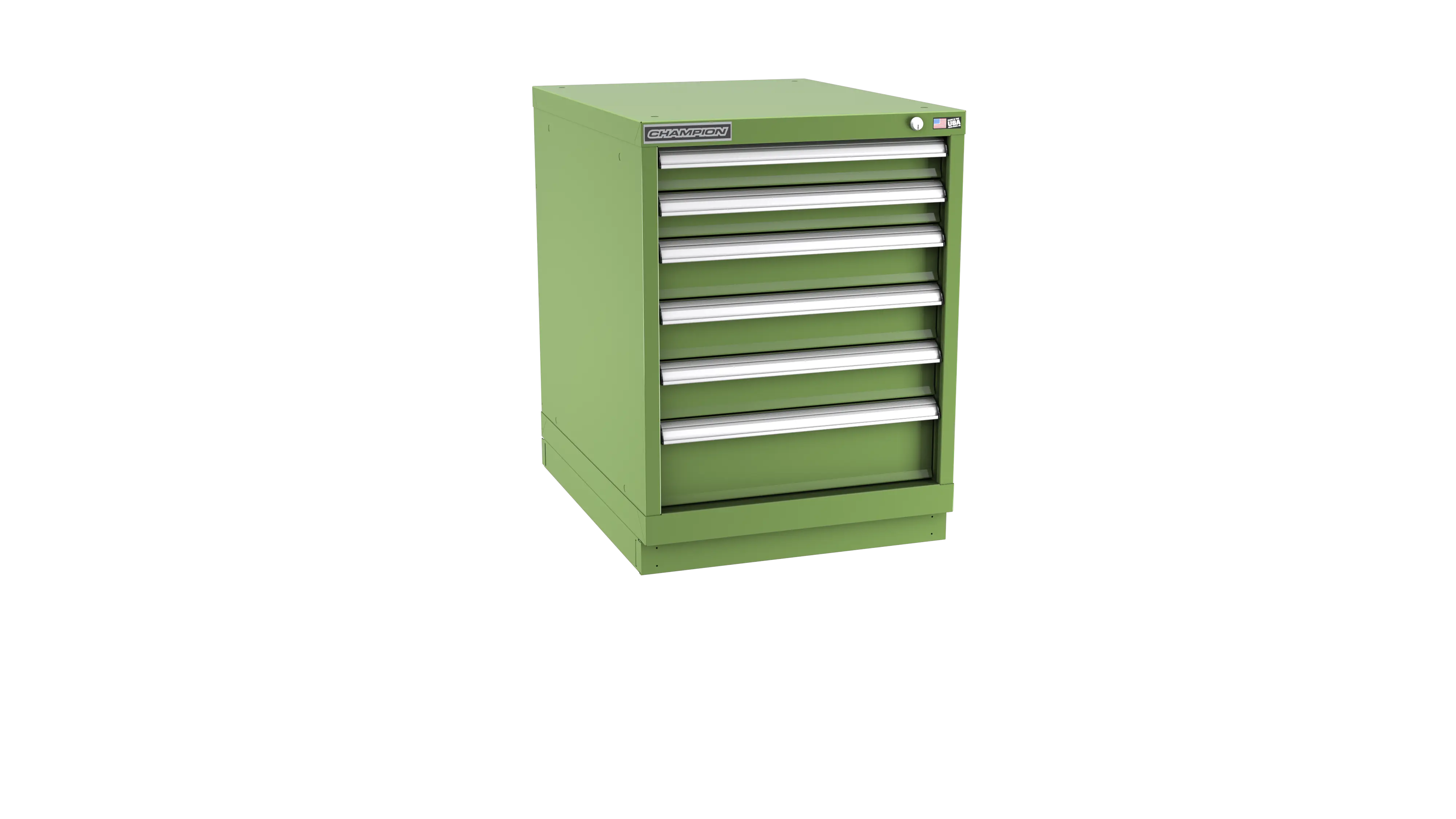Champion Tool 6-Drawer Modular Cabinet, 22-3/16 W x 29-7/8 H x 22-1/2 D in - CM NWS1200-0601-ILC-FTB Champion Tool Storage