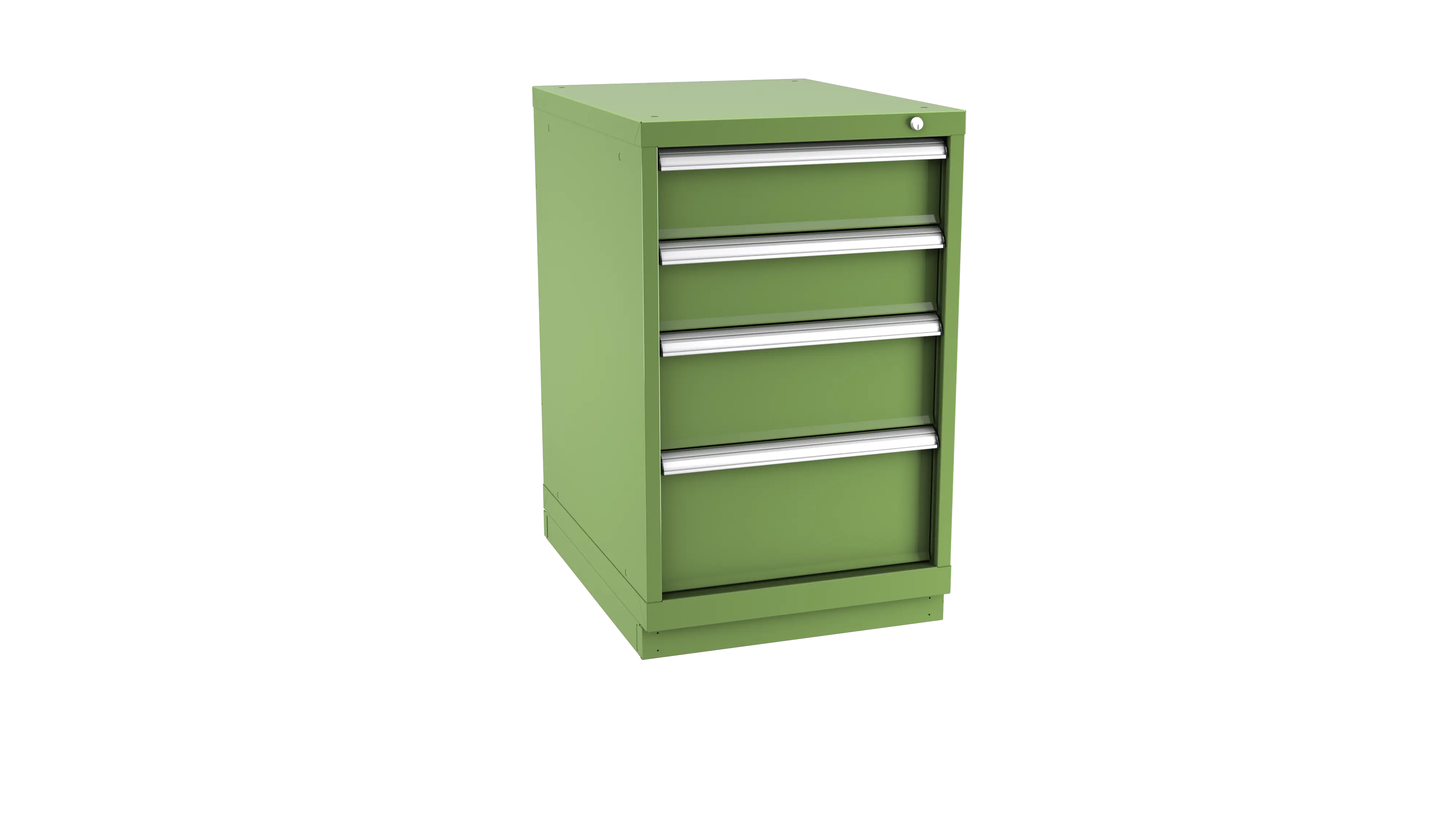 Champion Tool 4-Drawer Metal Modular Storage Cabinet with 29 Internal Compartments, 22-3/16 W x 35-7/8 H x 22-1/2 D in - CM NWS1500-0402-ILC-FTB Champion Tool Storage