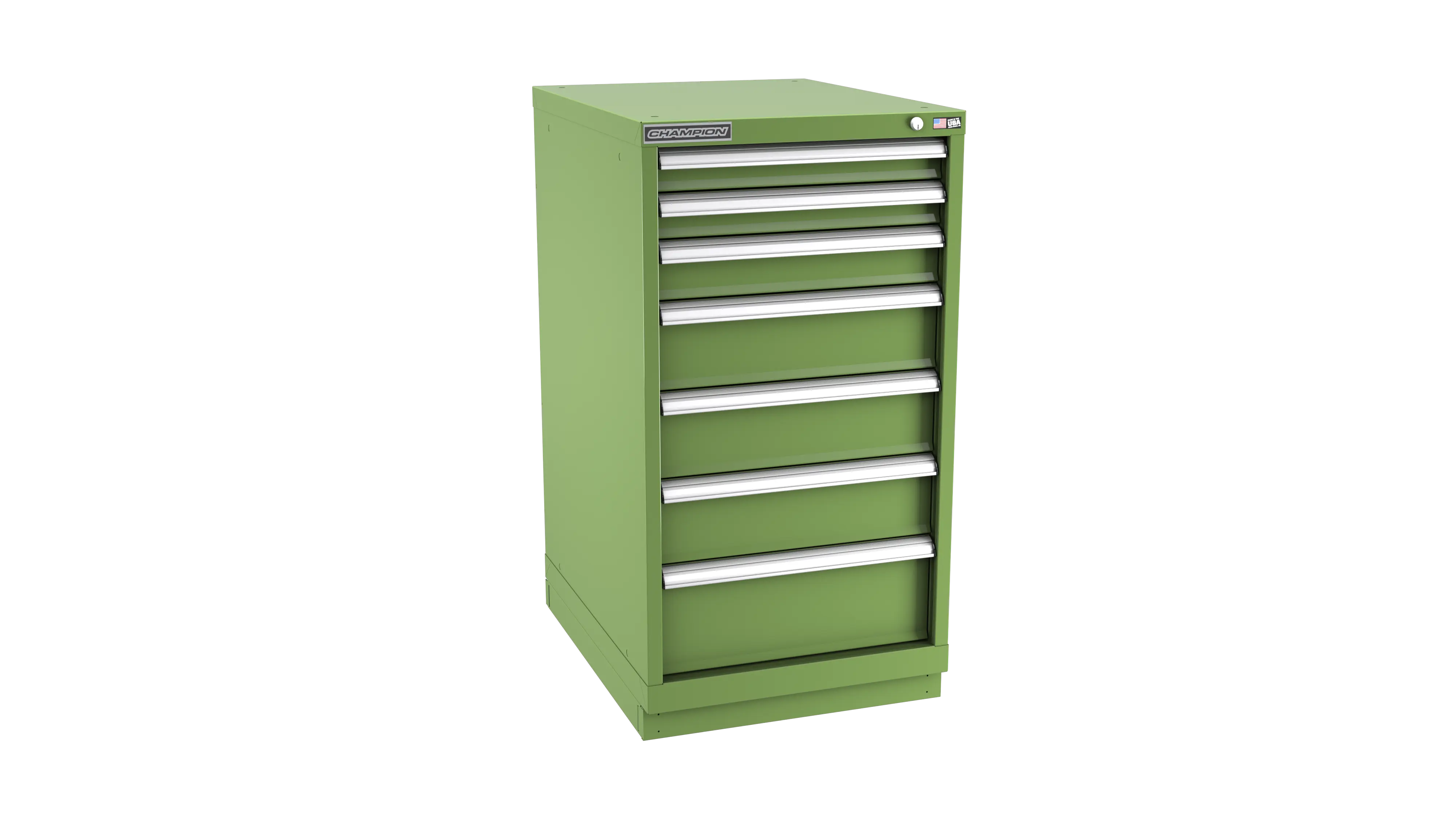 Champion Tool 7-Drawer Modular Cabinet, 22-3/16 W x 41-3/4 H x 22-1/2 D in - CM NWS1800-0701-ILC-FTB Champion Tool Storage