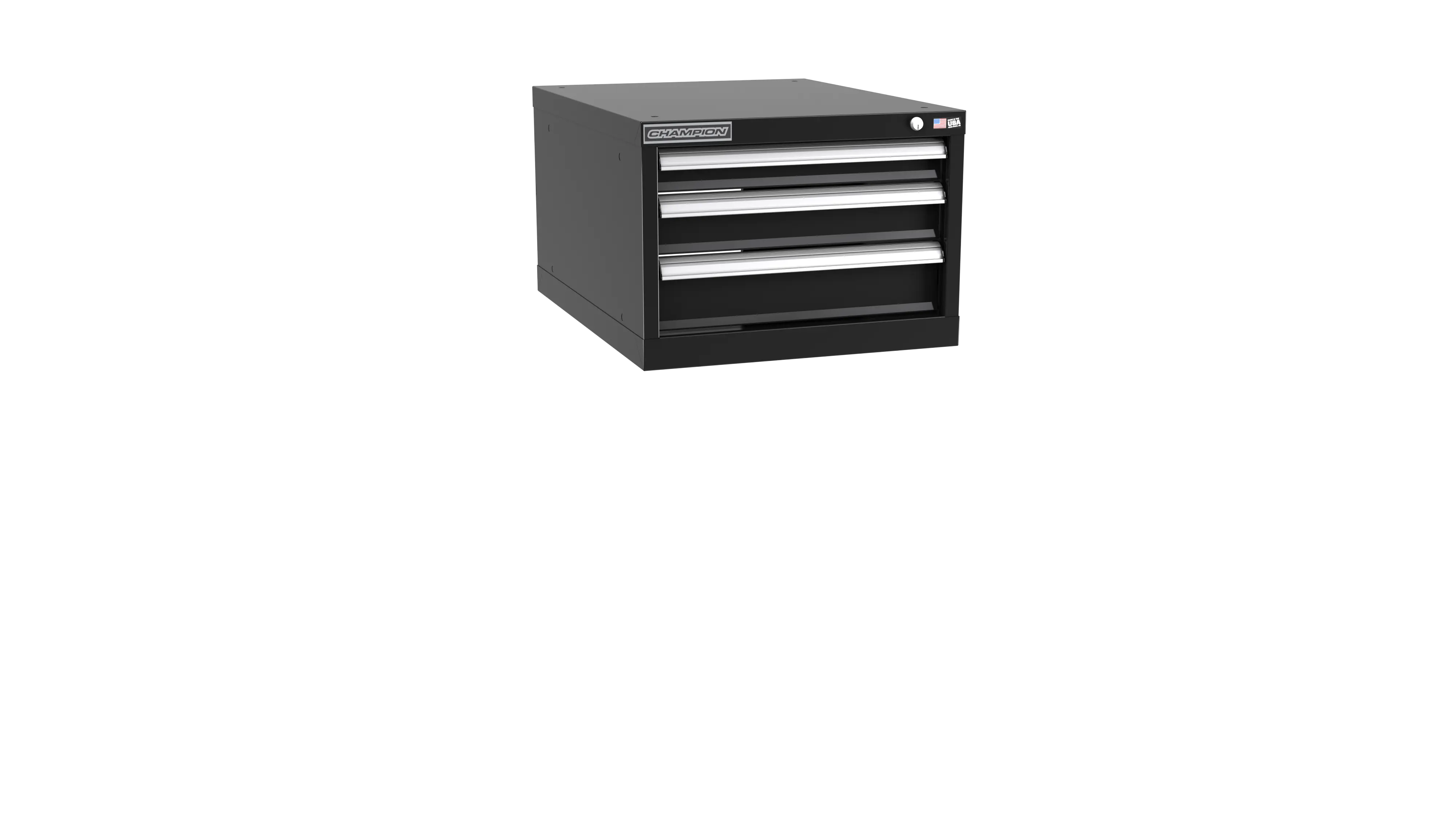 Champion Tool 3-Drawer Modular Cabinet, 22-3/16 W x 15-3/4 H x 22-1/2 D in - CM NWS600-0301-ILC Champion Tool Storage