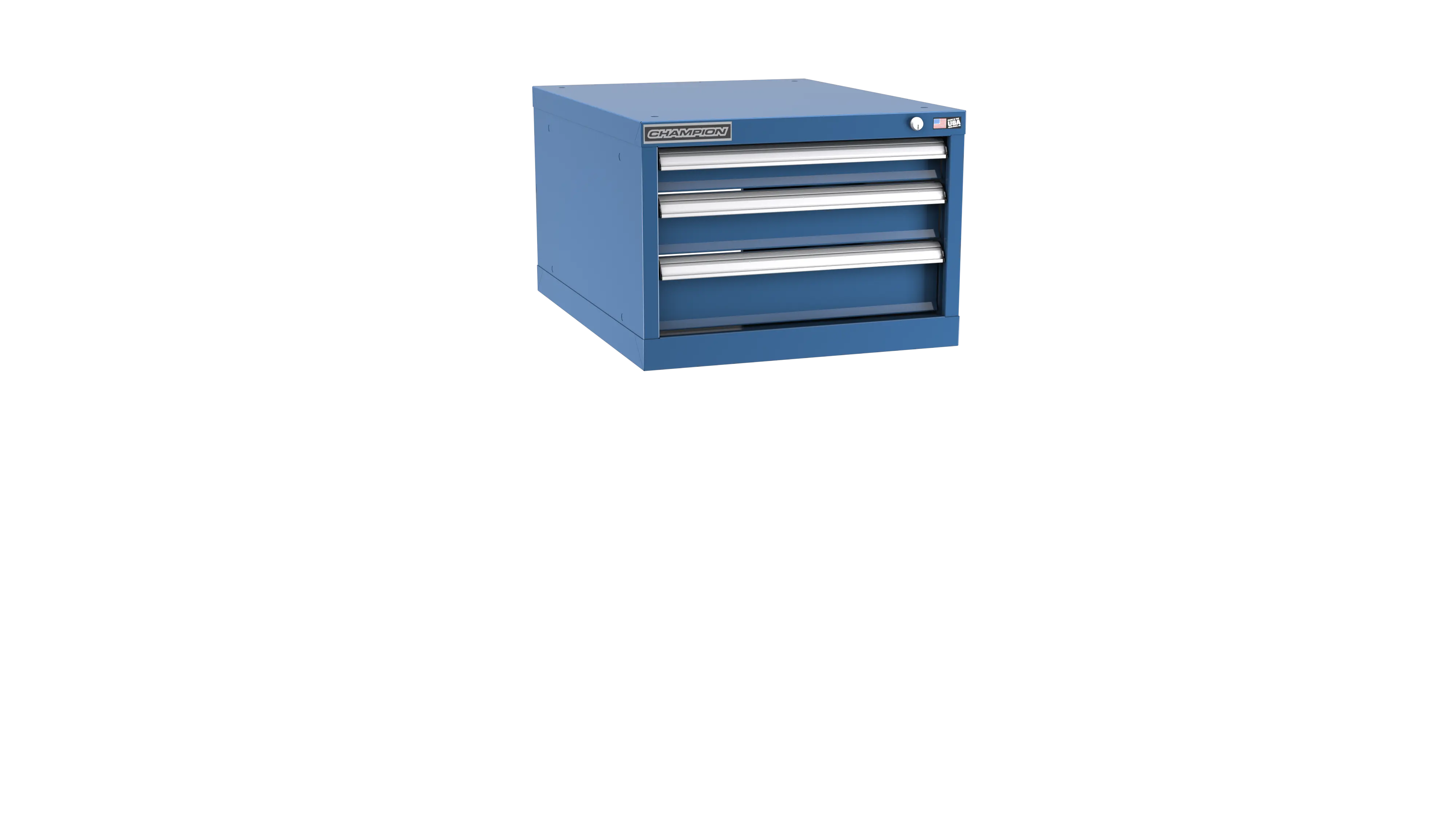 Champion Tool 3-Drawer Modular Cabinet, 22-3/16 W x 15-3/4 H x 22-1/2 D in - CM NWS600-0301-ILC Champion Tool Storage