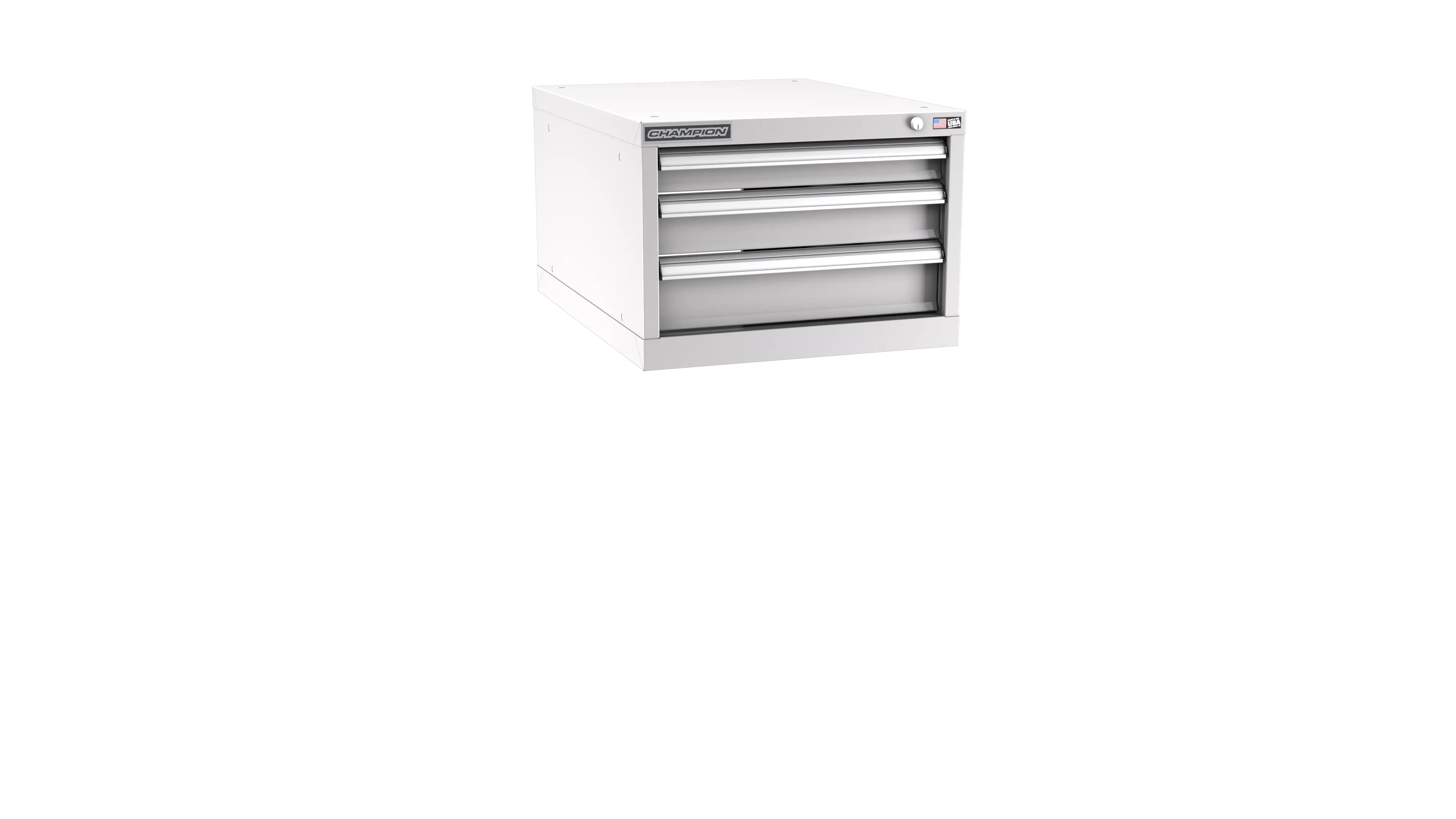 Champion Tool 3-Drawer Modular Cabinet, 22-3/16 W x 15-3/4 H x 22-1/2 D in - CM NWS600-0301-ILC Champion Tool Storage