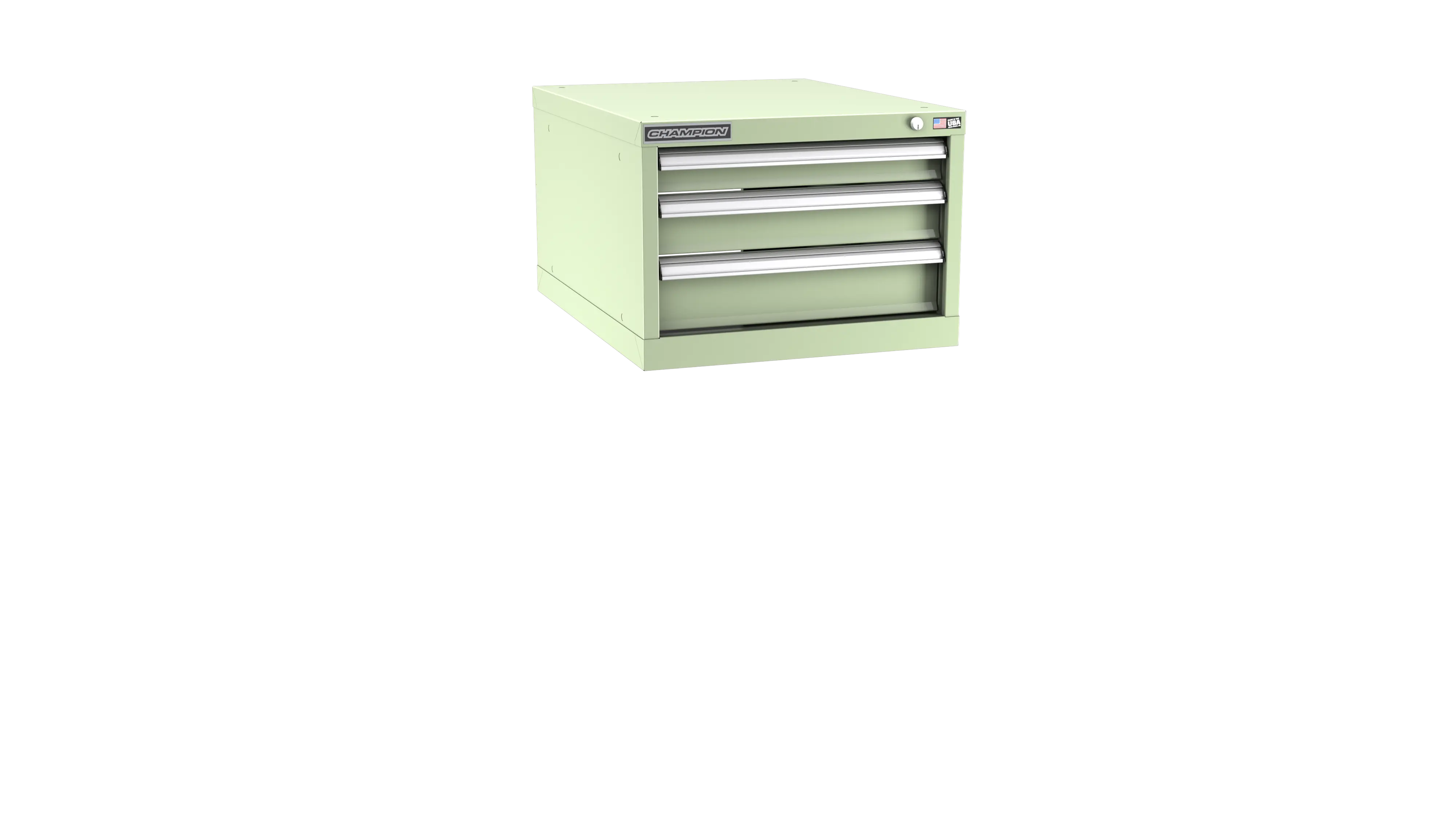 Champion Tool 3-Drawer Modular Cabinet, 22-3/16 W x 15-3/4 H x 22-1/2 D in - CM NWS600-0301-ILC Champion Tool Storage