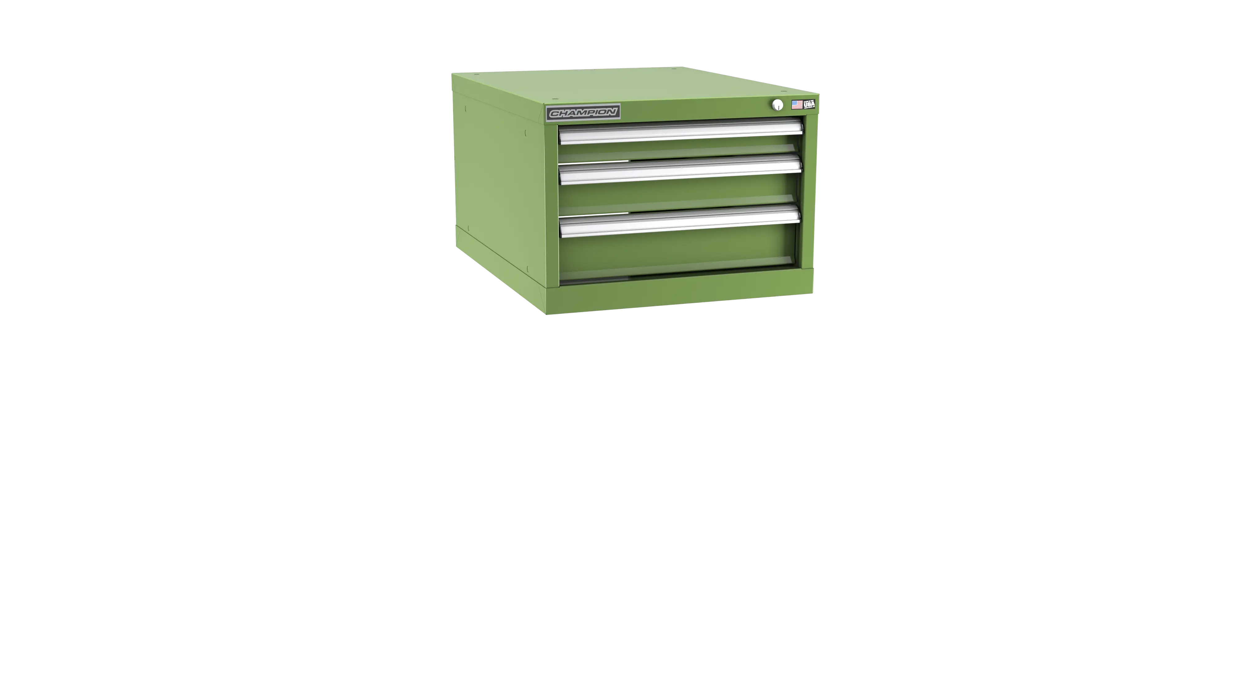 Champion Tool 3-Drawer Modular Cabinet, 22-3/16 W x 15-3/4 H x 22-1/2 D in - CM NWS600-0301-ILC Champion Tool Storage