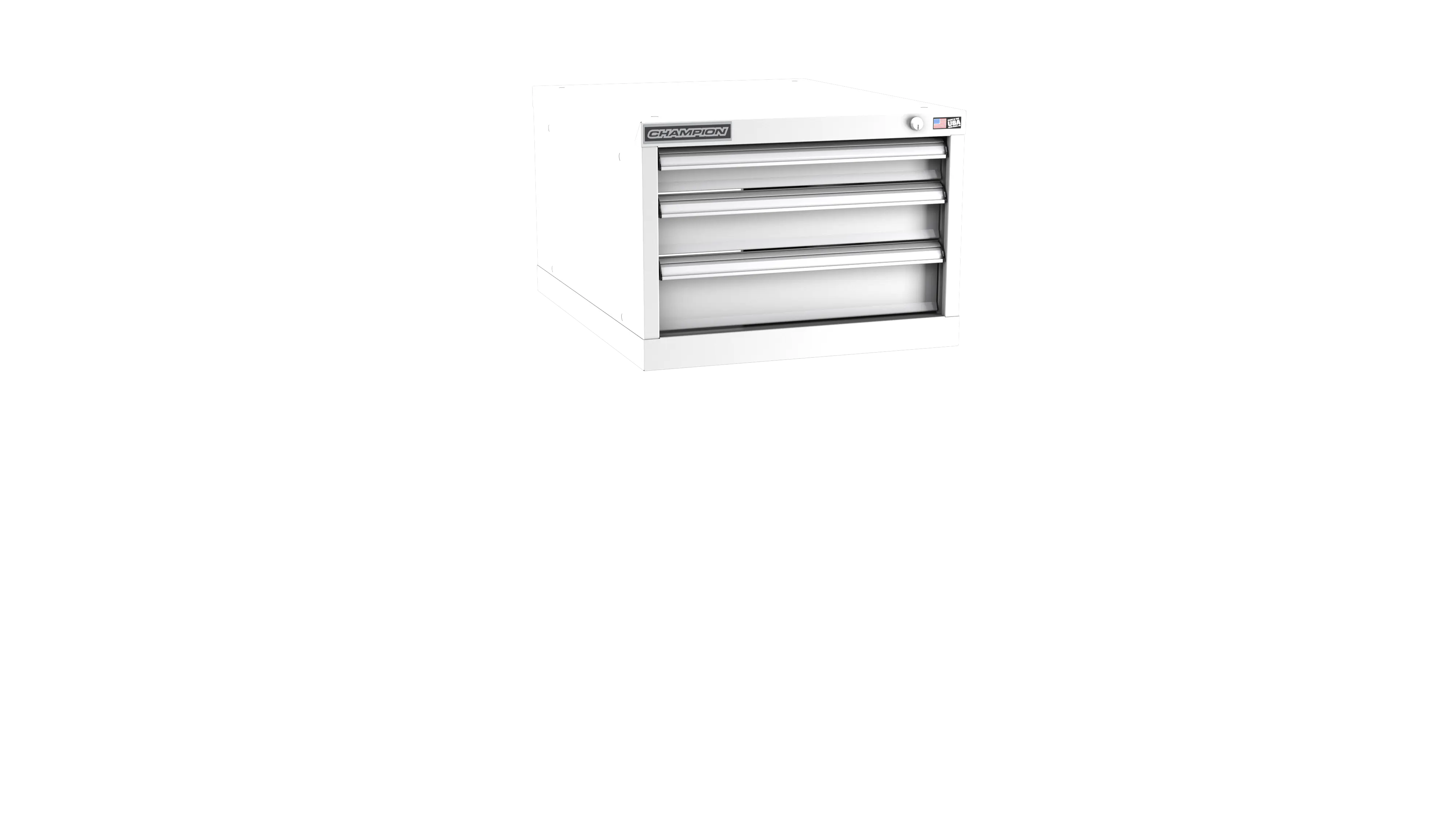 Champion Tool 3-Drawer Modular Cabinet, 22-3/16 W x 15-3/4 H x 22-1/2 D in - CM NWS600-0301-ILC Champion Tool Storage