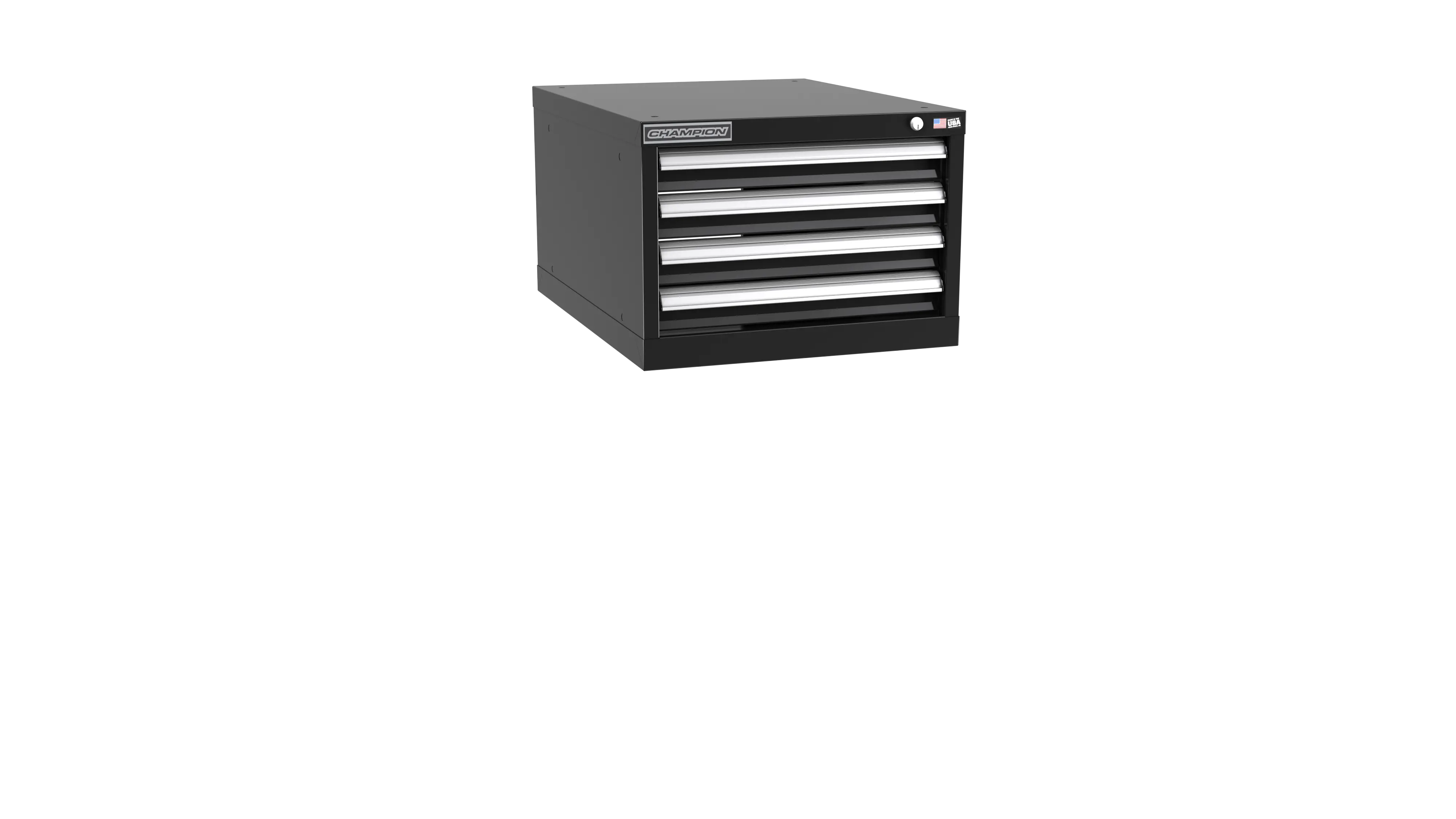 Champion Tool 4-Drawer Modular Cabinet, 22-3/16 W x 15-3/4 H x 22-1/2 D in - CM NWS600-0401-ILC Champion Tool Storage