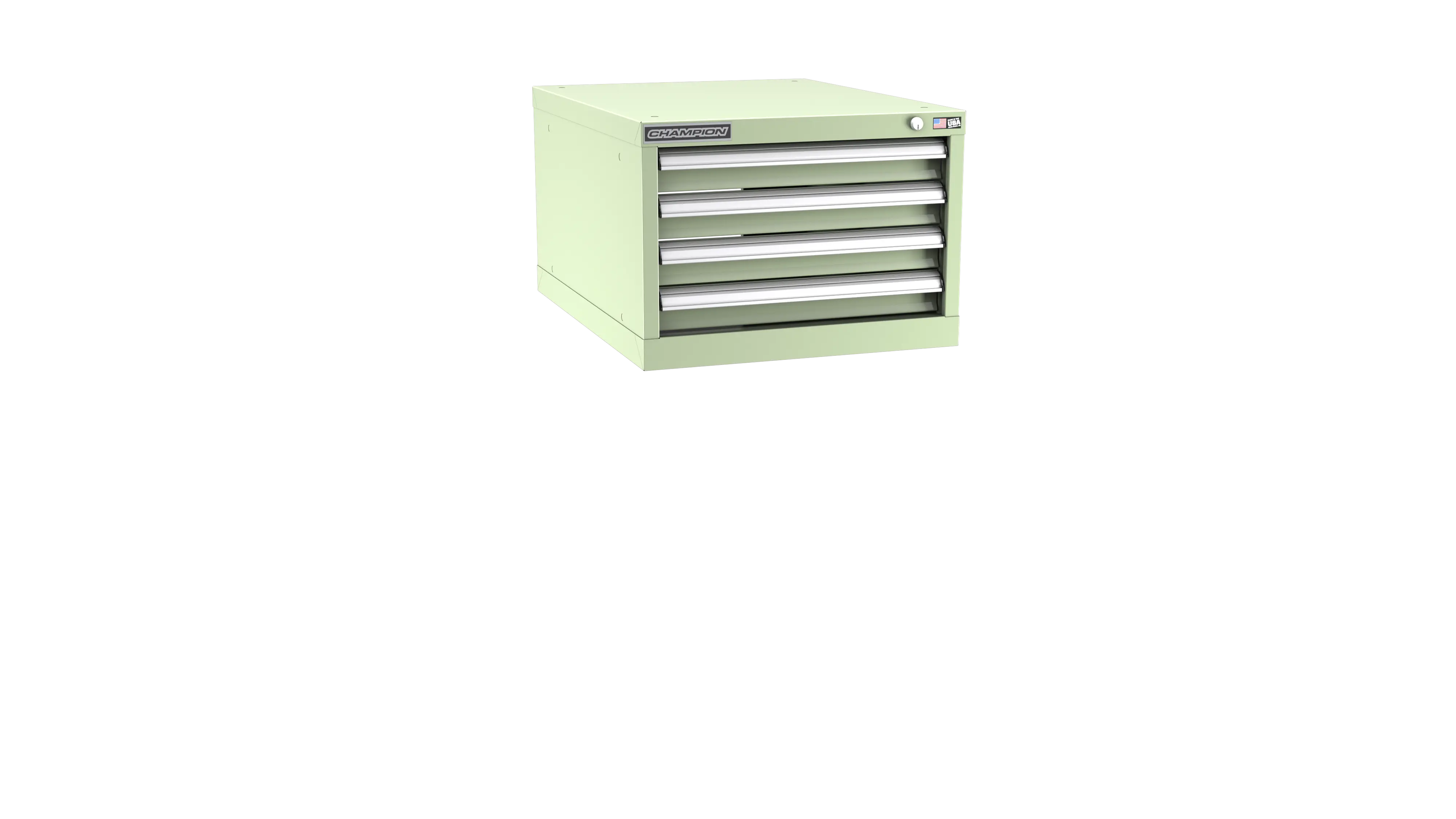Champion Tool 4-Drawer Modular Cabinet, 22-3/16 W x 15-3/4 H x 22-1/2 D in - CM NWS600-0401-ILC Champion Tool Storage