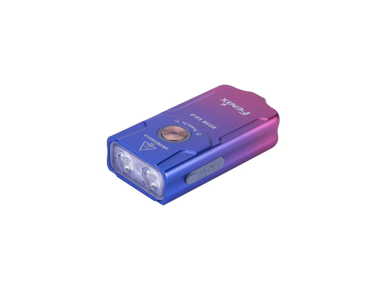 Fenix 500 Lumen Nebula Rechargeable Keychain Light - F FX-E03rv2-Nebula Fenix