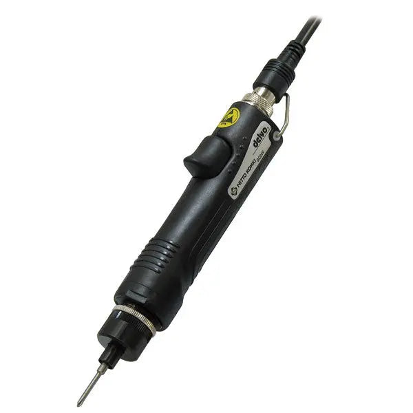 Nitto Kohki-Delvo DLV5820U Inline Electric Screwdriver, 0.18 - 1.8 in lbs, 750 rpm, Lever Start Nitto Kohki