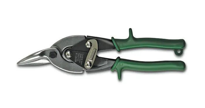 Wright Tool Green Aviation Right Cutting Offset Snip, 10 in - WT 9P6716R