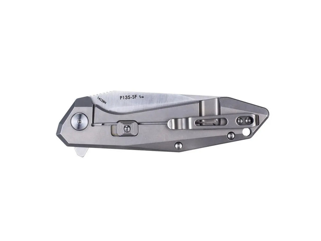 Fenix Ruike Silver Folding Knife, Blade Length 3.62 in - F RK-P135 Fenix