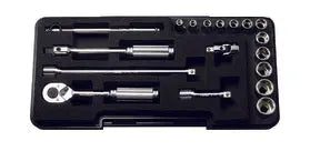 Ko-ken Tools 1/4 Sq. Dr. 18 Piece 6-Point Metric Socket set 4-13mm Ko-ken Tools
