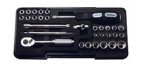 Ko-ken Tools 1/4 Sq. Dr. Socket set 6 point Plastic Case 31 pieces Ko-ken Tools