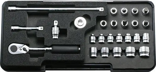 Ko-ken Tools 1/4 Sq. Dr. Socket Set Z-series 26 pieces w/ 72 Tooth Ratchet Ko-ken Tools