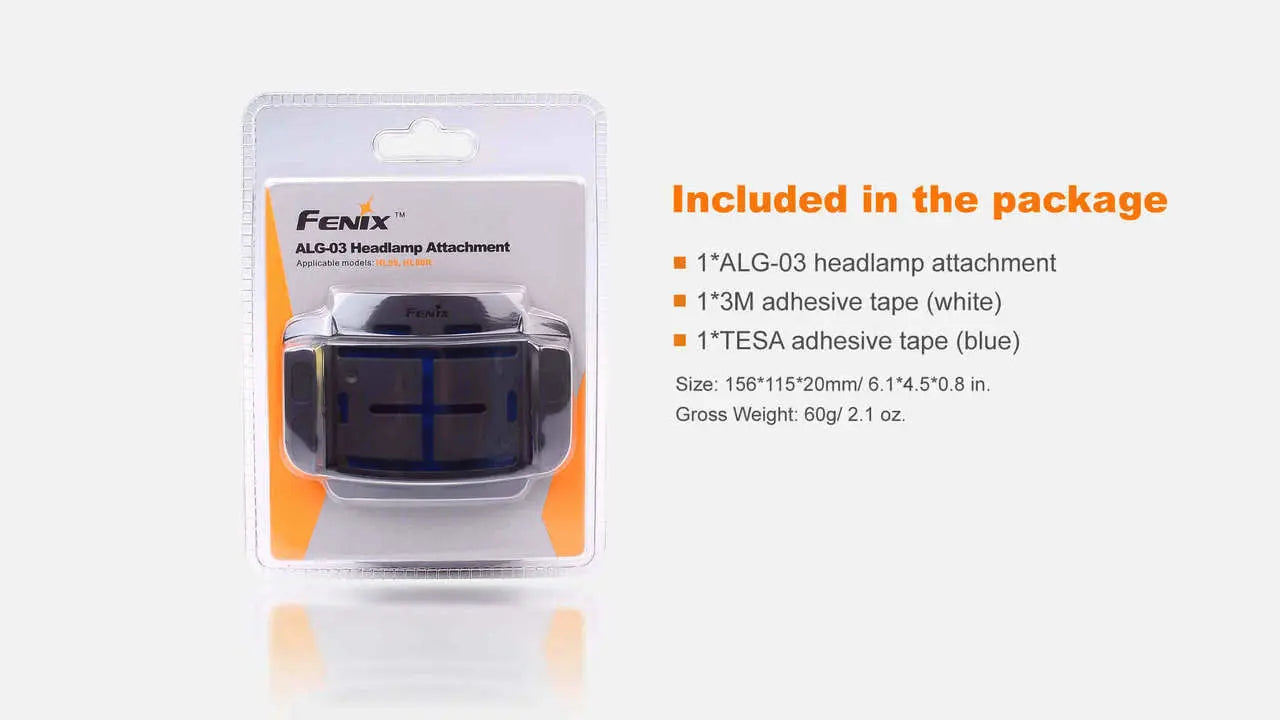 Fenix Helmet Attachment Headlamp - F FX-ALG03 Fenix