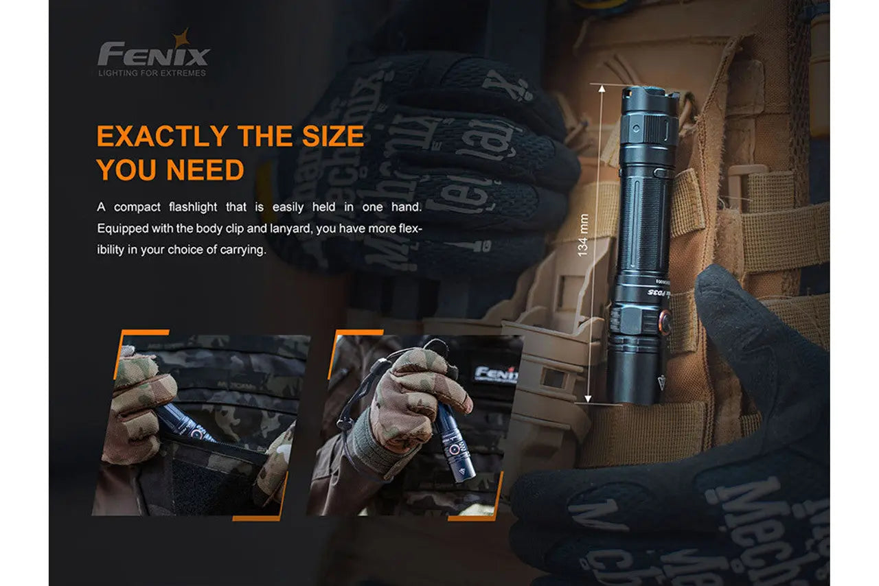 Fenix 1700 Lumen V3.0 Everyday Carry EDC Flashlight - F FX-PD35V3 Fenix