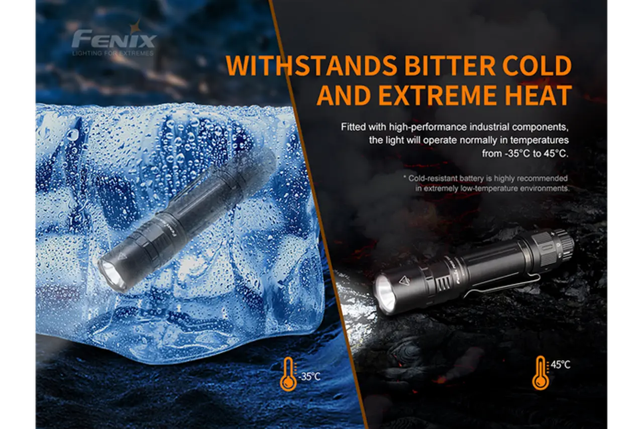 Fenix 3000 Lumen Tactical Flashlight - F FX-PD36TAC Fenix