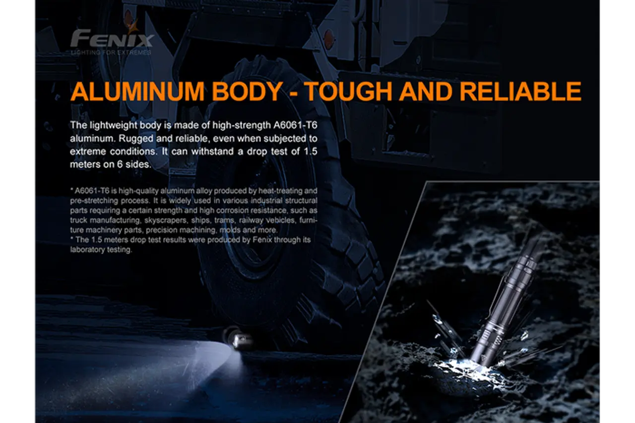 Fenix 3000 Lumen Tactical Flashlight - F FX-PD36TAC Fenix