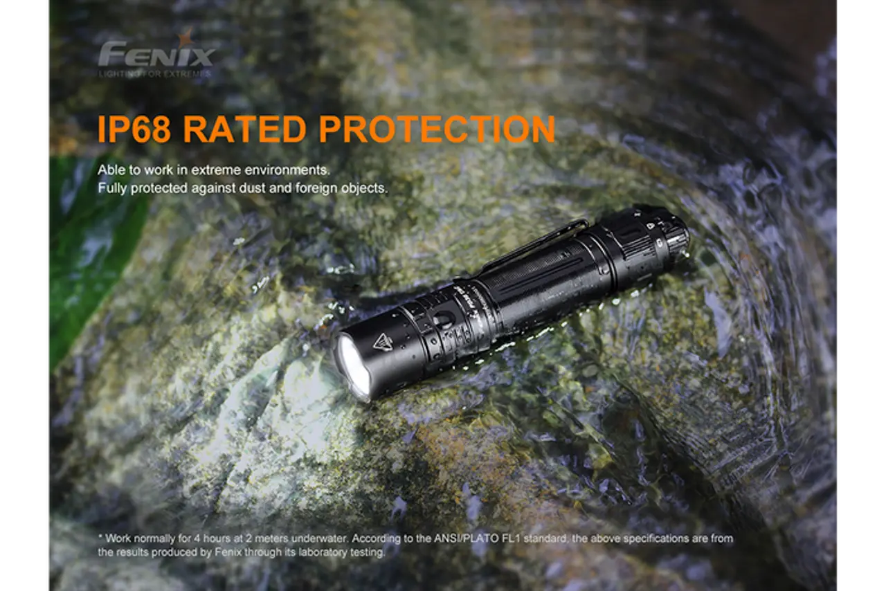 Fenix 3000 Lumen Tactical Flashlight - F FX-PD36TAC Fenix
