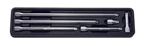 Ko-ken Tools 1/4 Sq. Dr. Extension Bar Set 28-250mm ABS Tray 6 pieces Ko-ken Tools