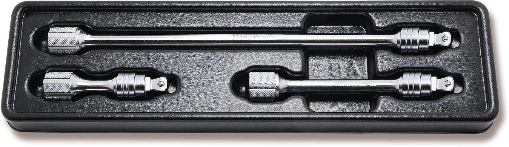 Ko-ken 3/8 Sq. Dr. Locking Wobble-Fix Extension Bar 3 Piece Set