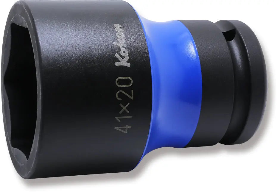 Ko-ken Tools 3/4 Sq. Dr. Color Coded Rear Wheel Nut Socket 41 x 20mm Hex x Square Ko-ken Tools